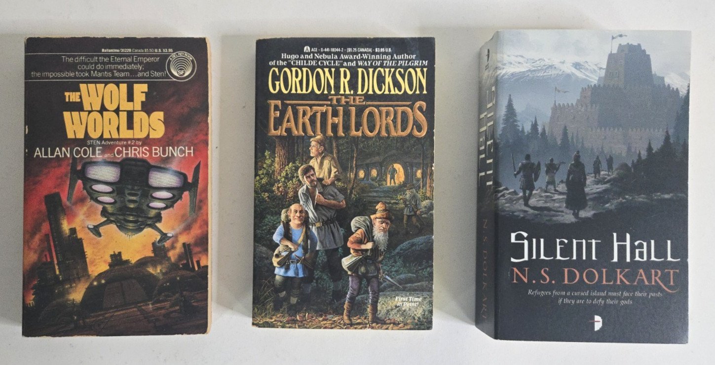 Lot of 29 Sci-Fi / Fantasy Mass Market Paperback Books