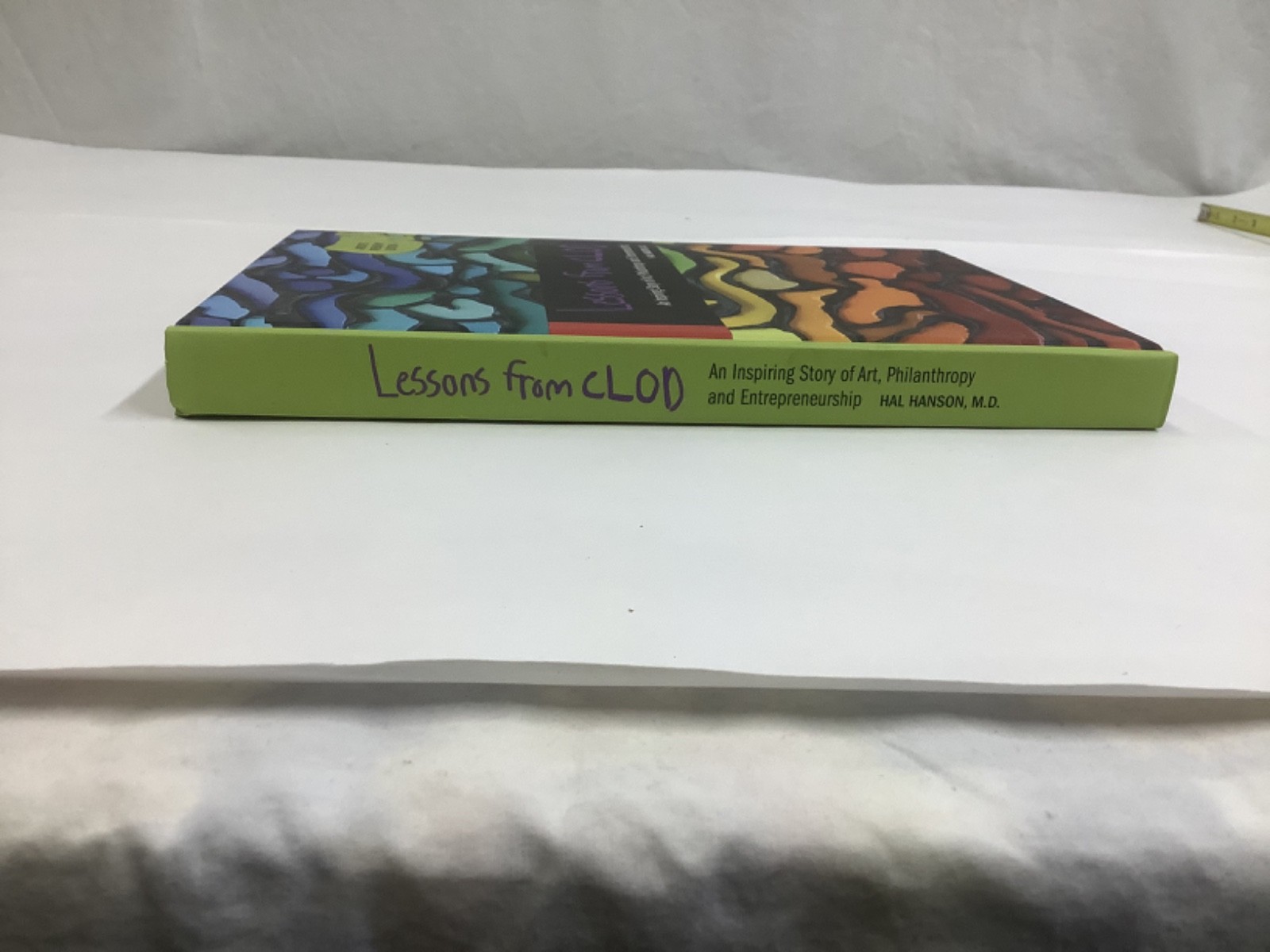 Lessons from Clod-Hardback-signed copy-new