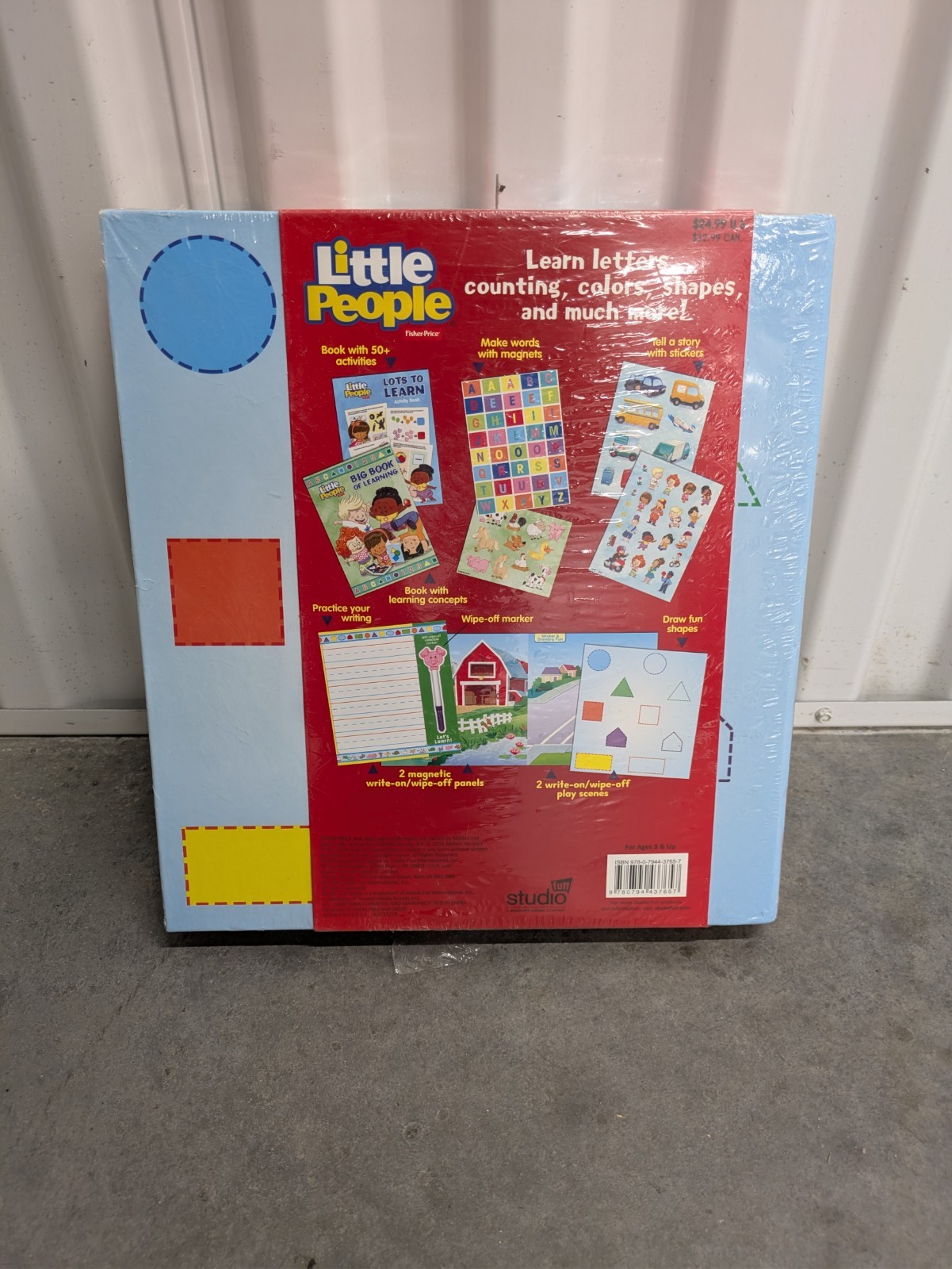 Little People Big Dreams Learning Book Magnetic Activities Write & Wipe Marker