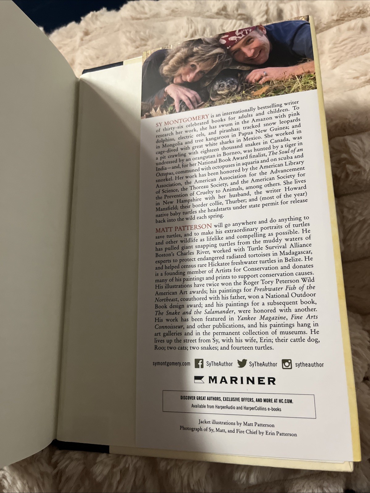 “Of Time and Turtles” by Sy Montgomery – hardcover with dustjacket