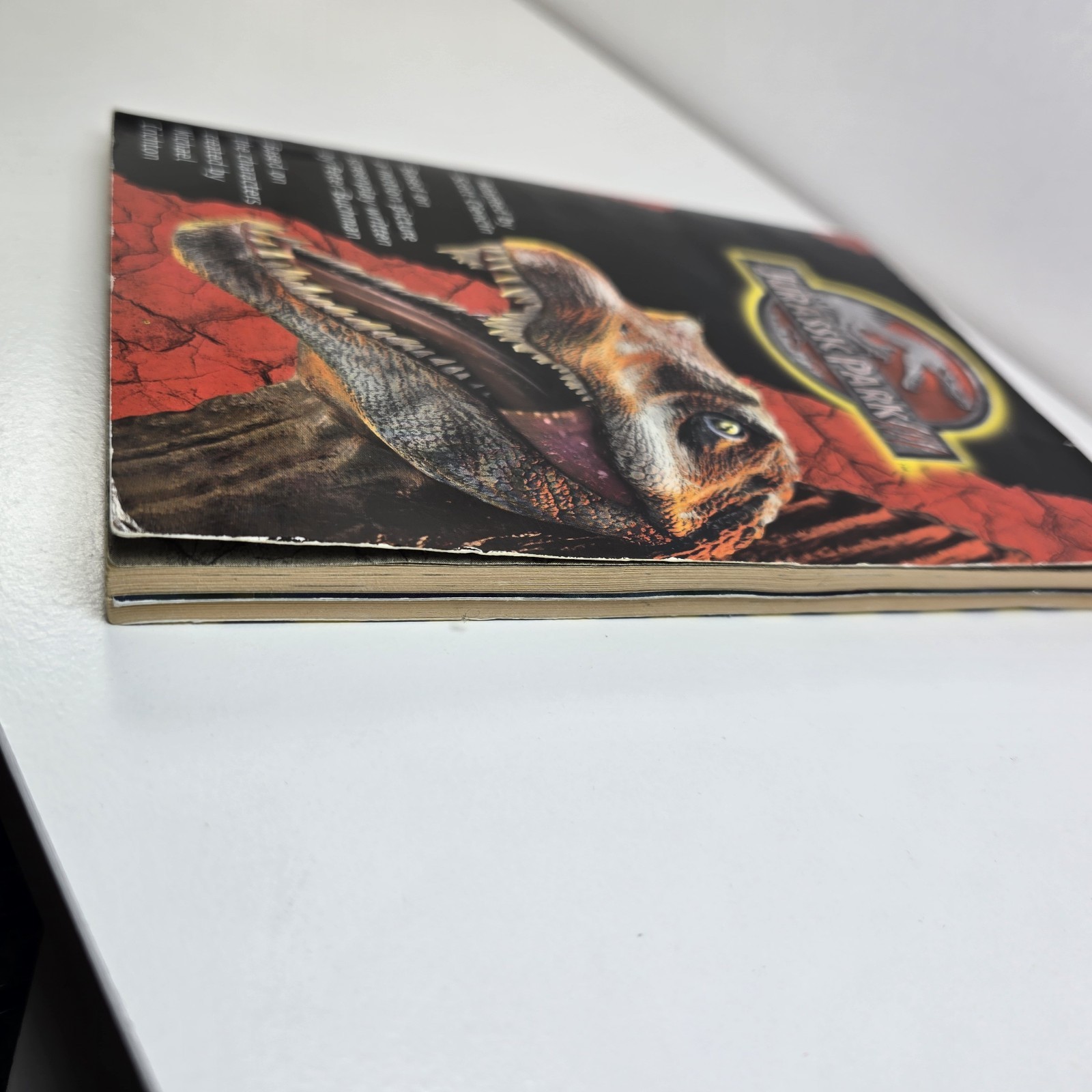 Jurassic Park III Junior Novelization Scott Ciencin Paperback 2001 Movie Tie-In