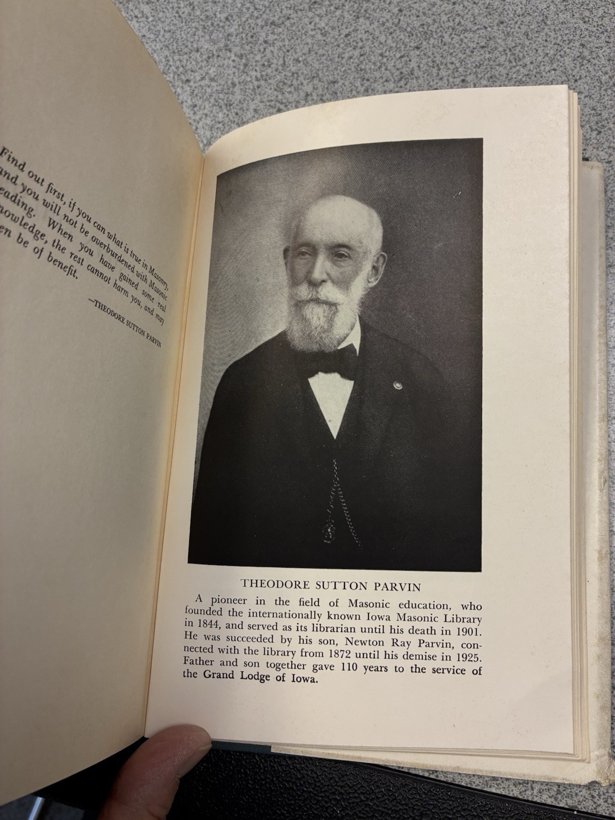 The Builders, and Duncan’s Ritual of Freemasonry (lot of 2 volumes)