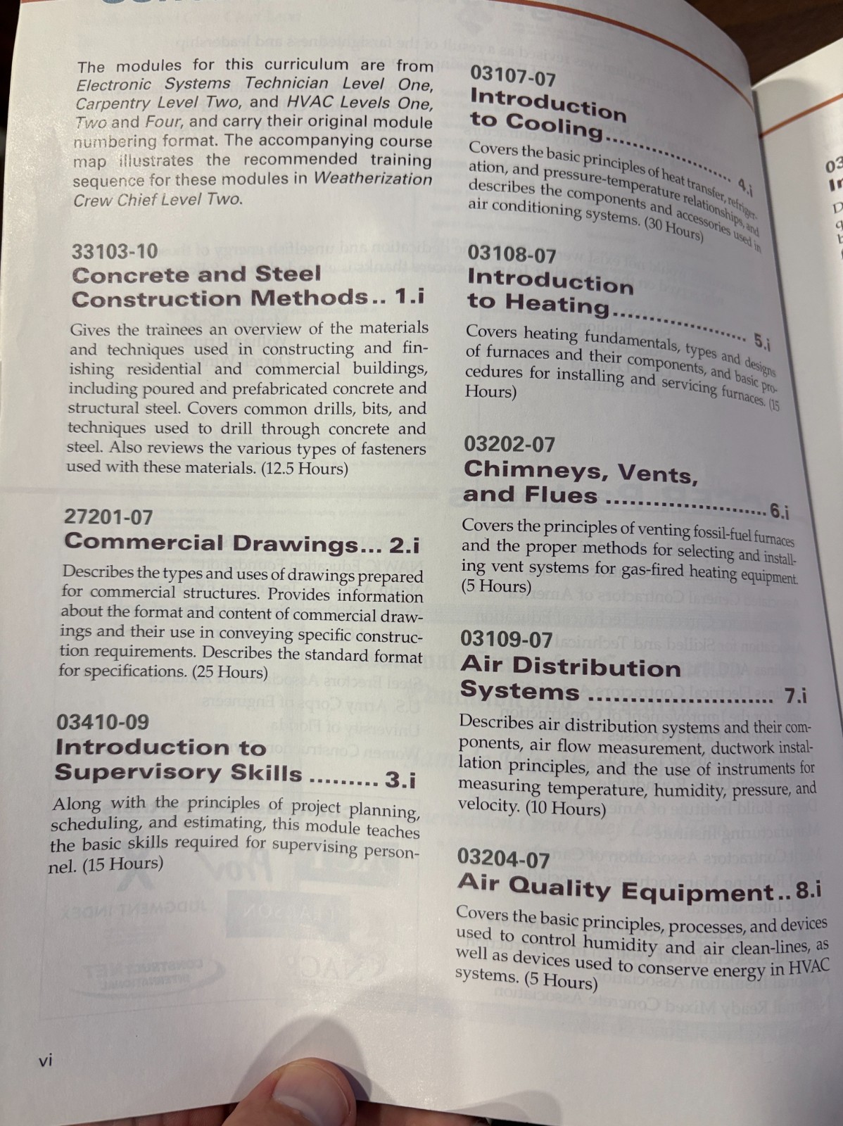Weatherization Crew Chief, level two book, Contren Learning Series