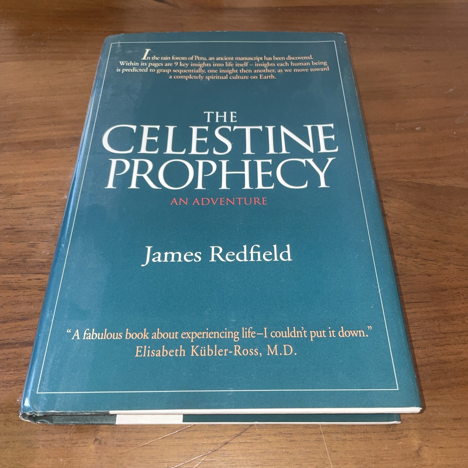 Celestine Prophecy : An Adventure by James Redfield 1994 Hardcover True First