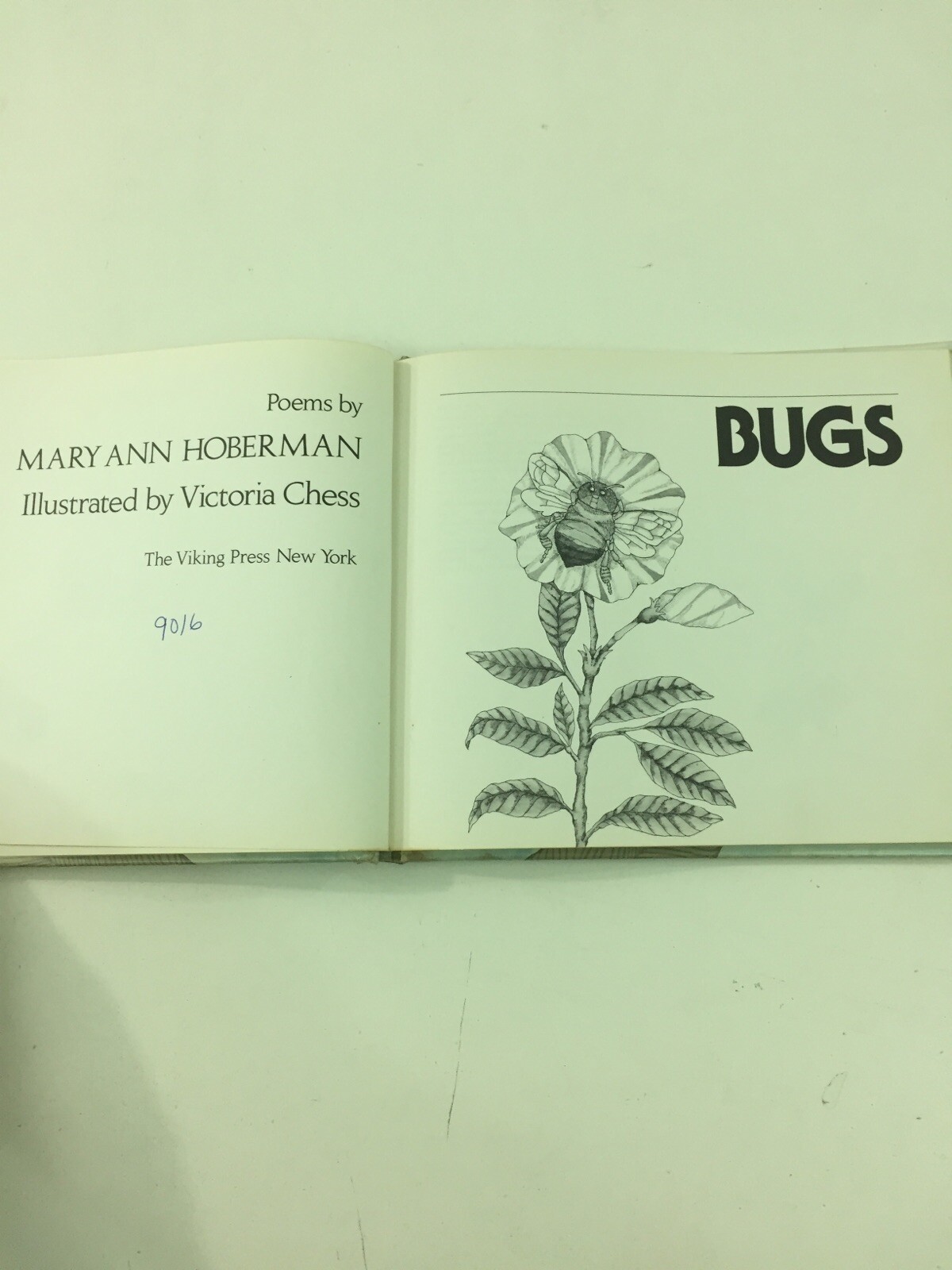 Bugs : Poems – Mary Ann Hoberman (1976, Hardcover)