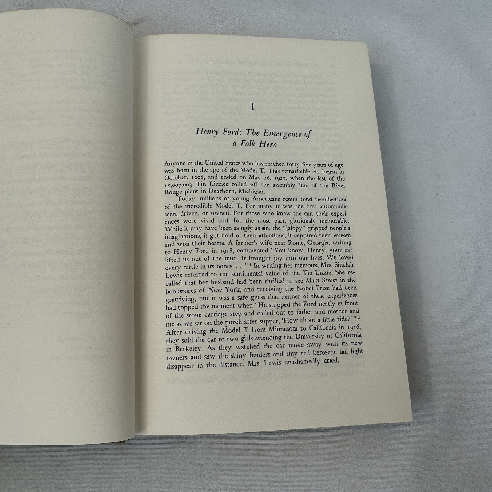 HENRY FORD AND GRASS ROOTS AMERICA REYNOLD M WIK UNIV MICHIGAN PRESS 1972 HC/DJ.