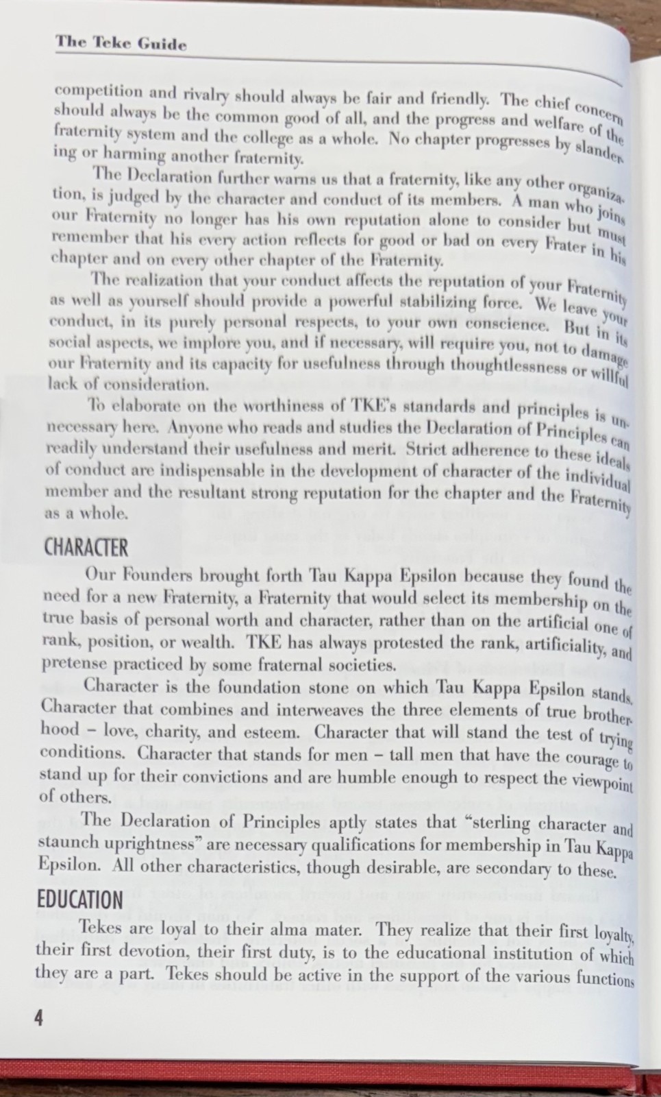 The Teke Guide 1995 Tau Kappa Epsilon International Fraternity