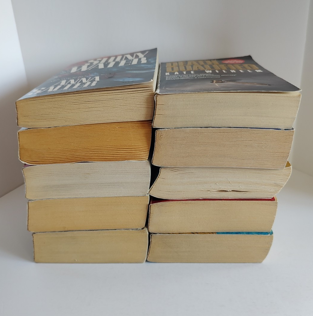 Mixed Authors Crime Thriller Suspense Lot/10 Paperback Novels