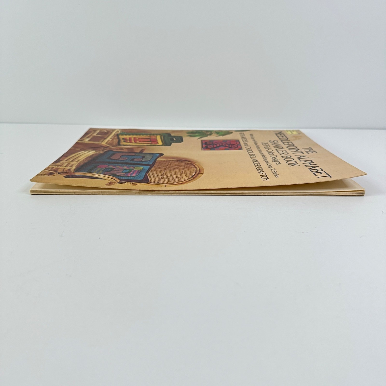 1977 The Needlepoint Alphabet Sampler Book Dover Needlework Series by Rita Weiss