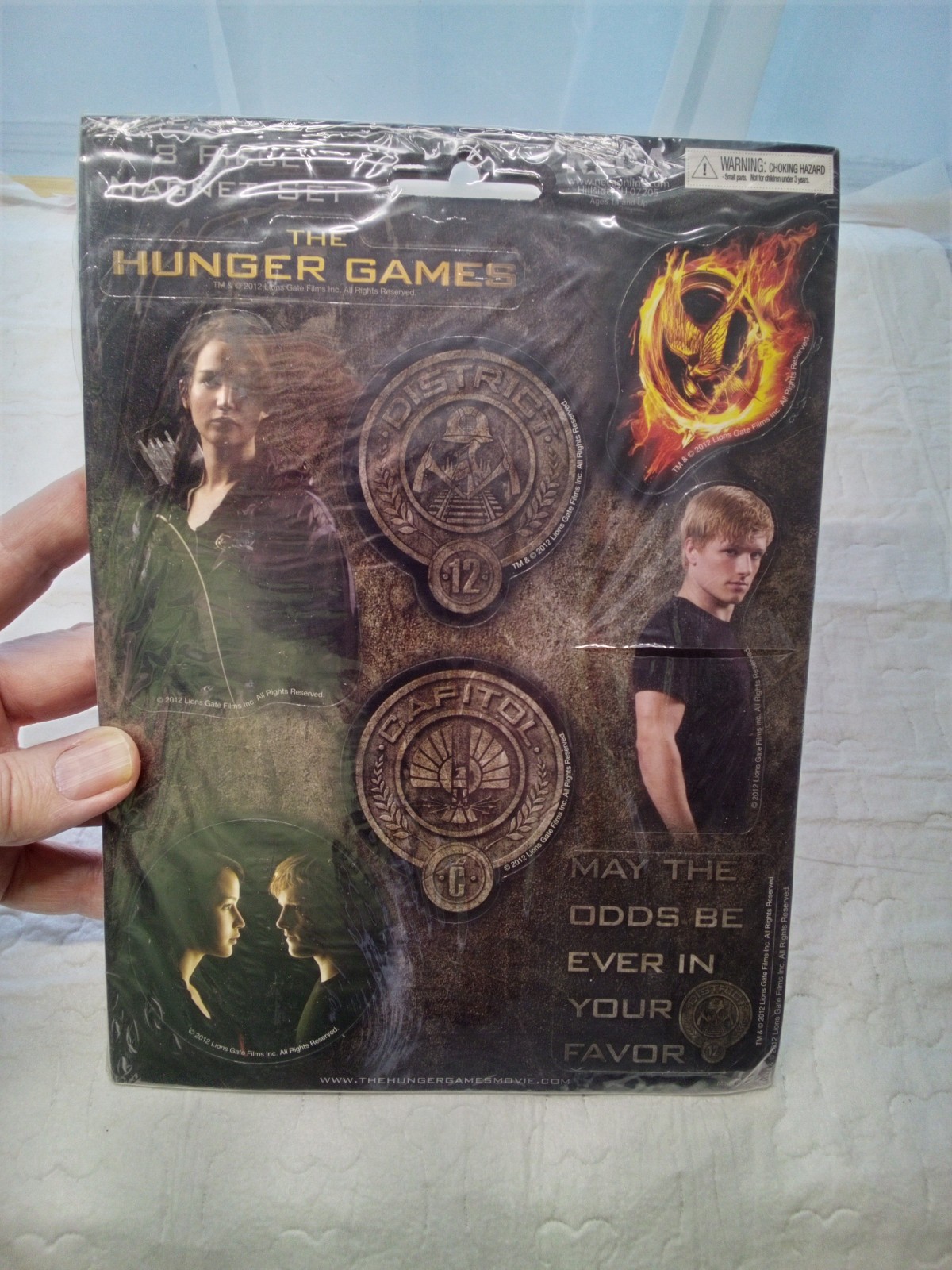 Hunger Games Girl On Fire Neca Exclusive Deluxe Bundle Notebook with Magnets