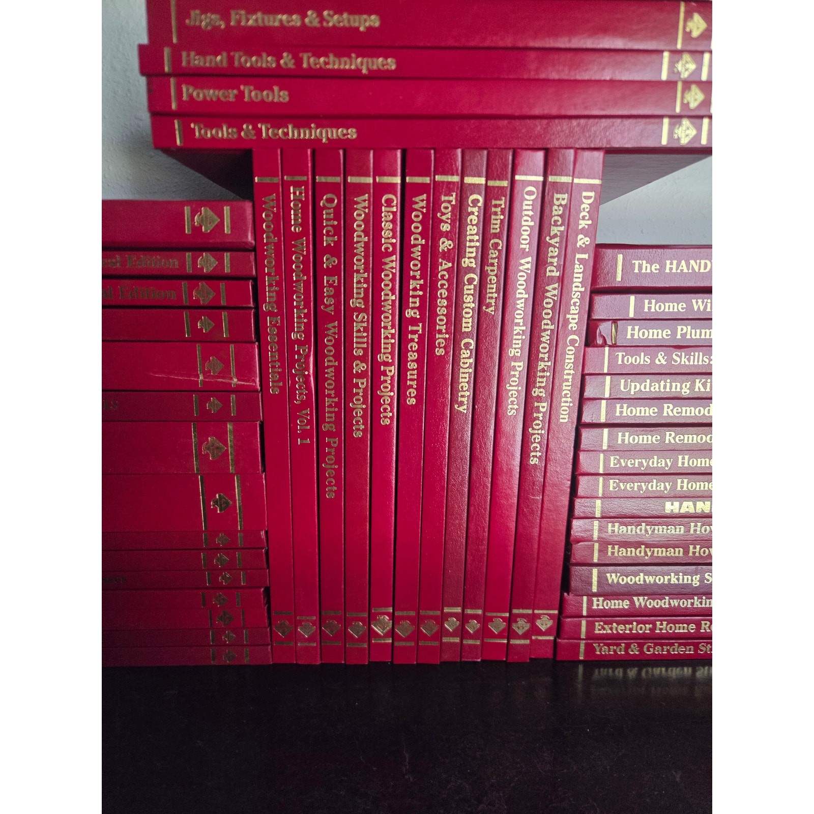 48 Handyman Club America DIY Home Improvement Woodworking Hardcover Books