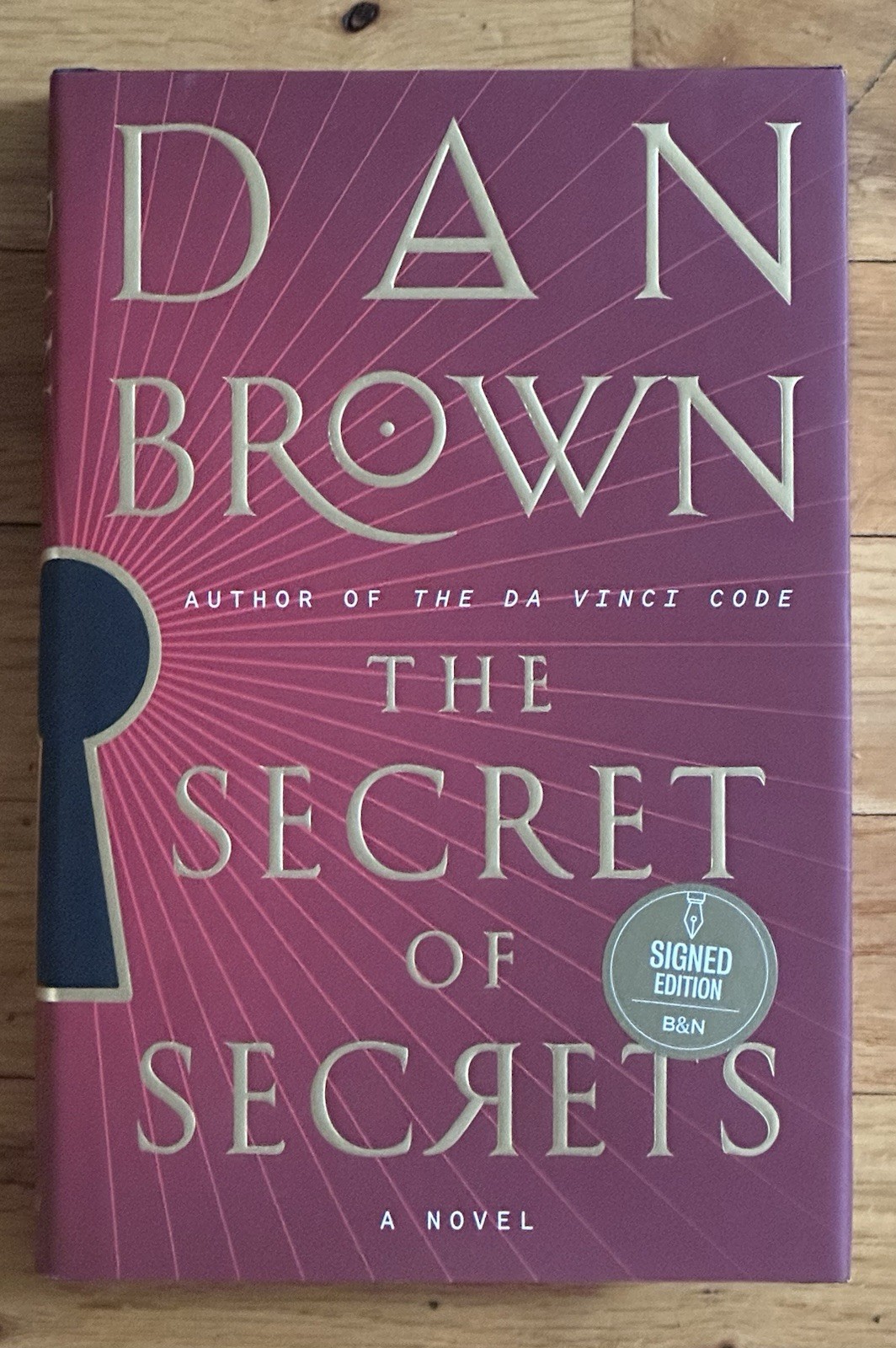 SIGNED The Secret of Secrets: A Novel by Dan Brown 2025 Doubleday 1st Edition HC