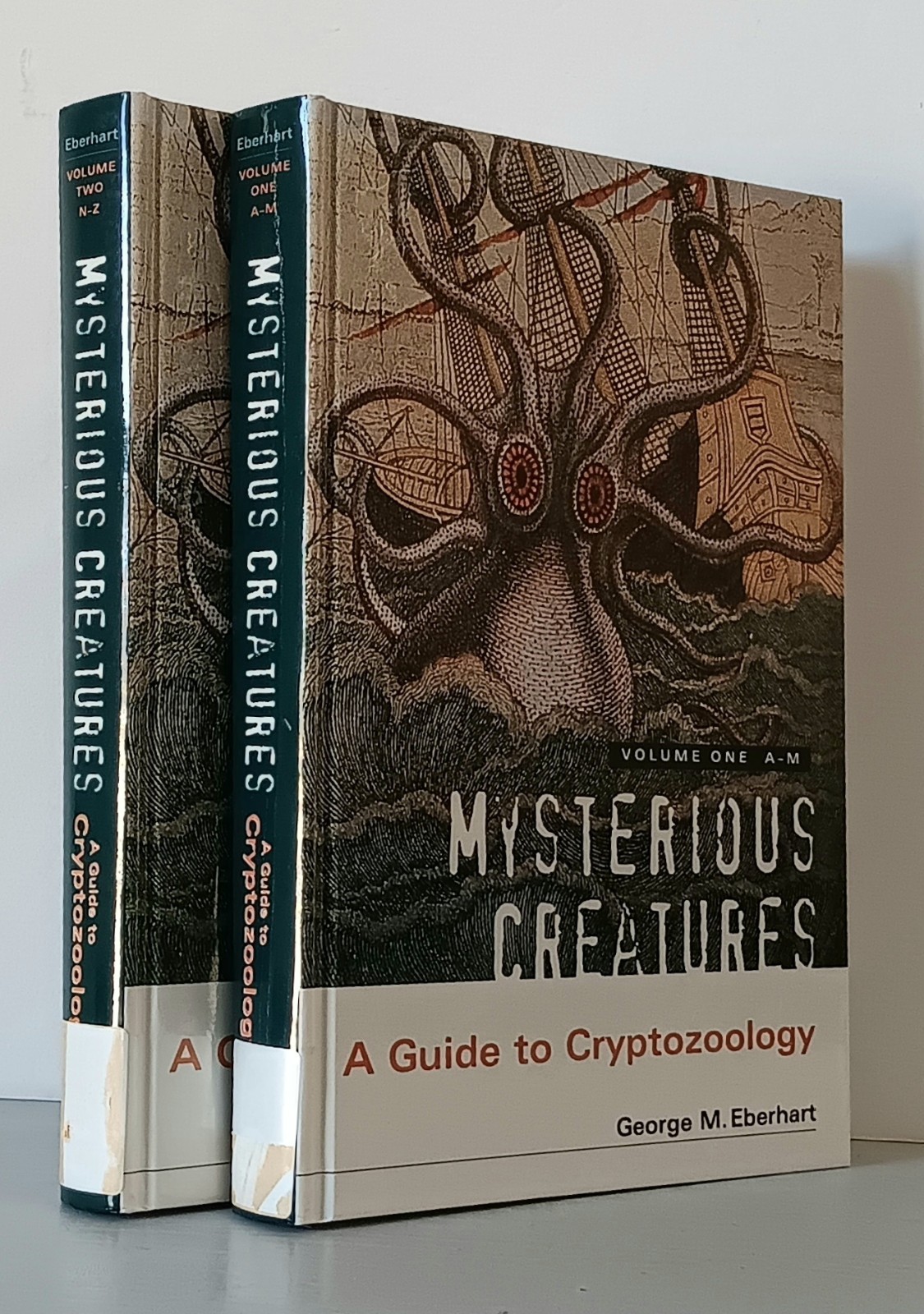 Mysterious Creatures: A Guide to Cryptozoology (2020) 2-Volume Set. Ex-Library