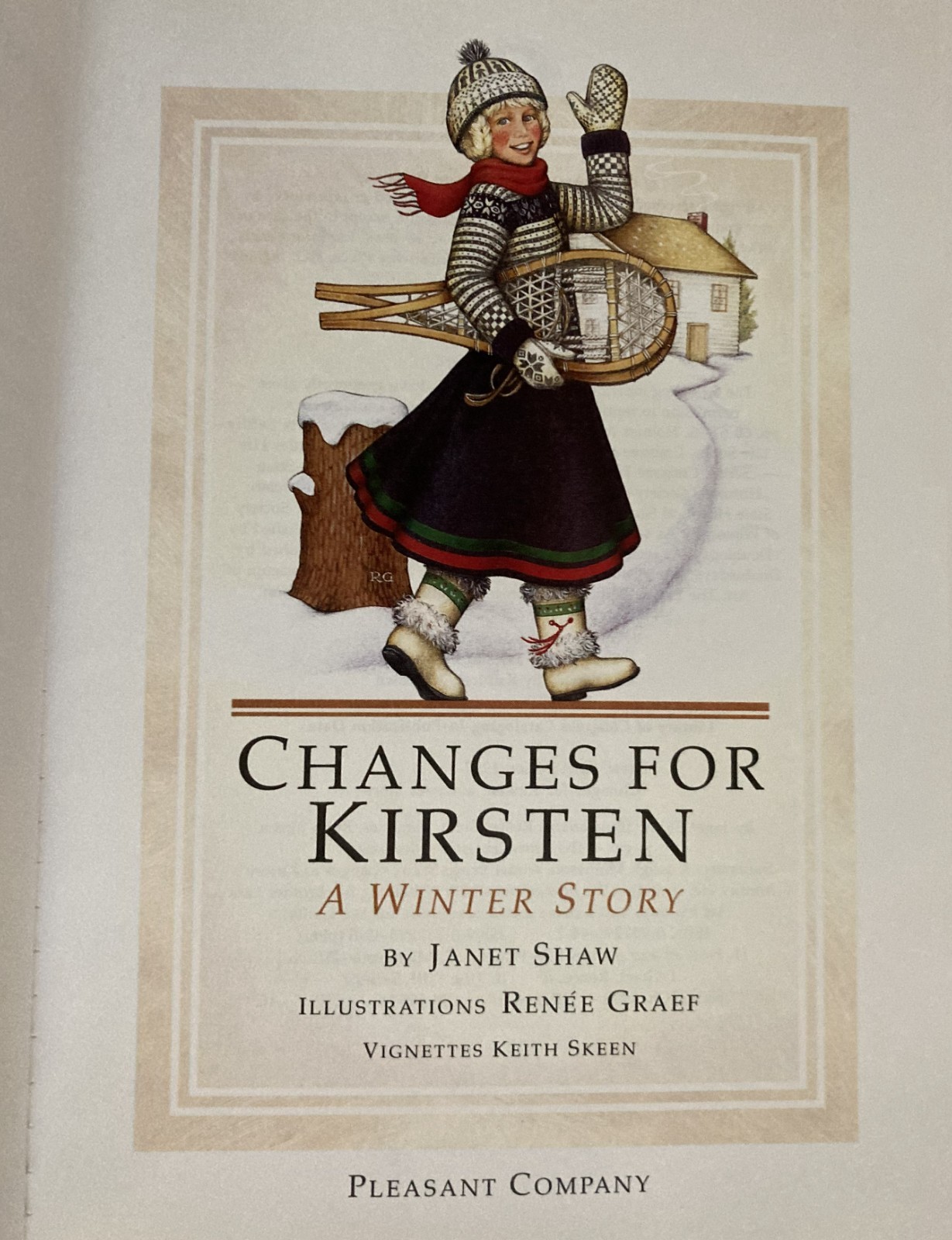 VTG Kirsten American Girl Series Box Set 1-6 Pleasant Co. Original 1st Ed 1980s