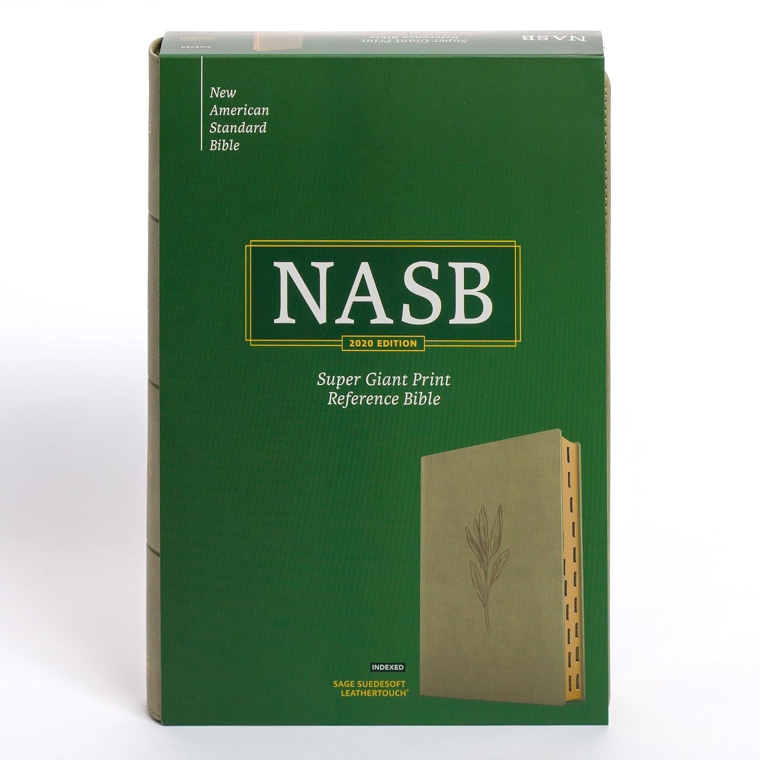 Easy-to-Read NASB Super Giant Print Reference Bible – Durable & Indexed Edition