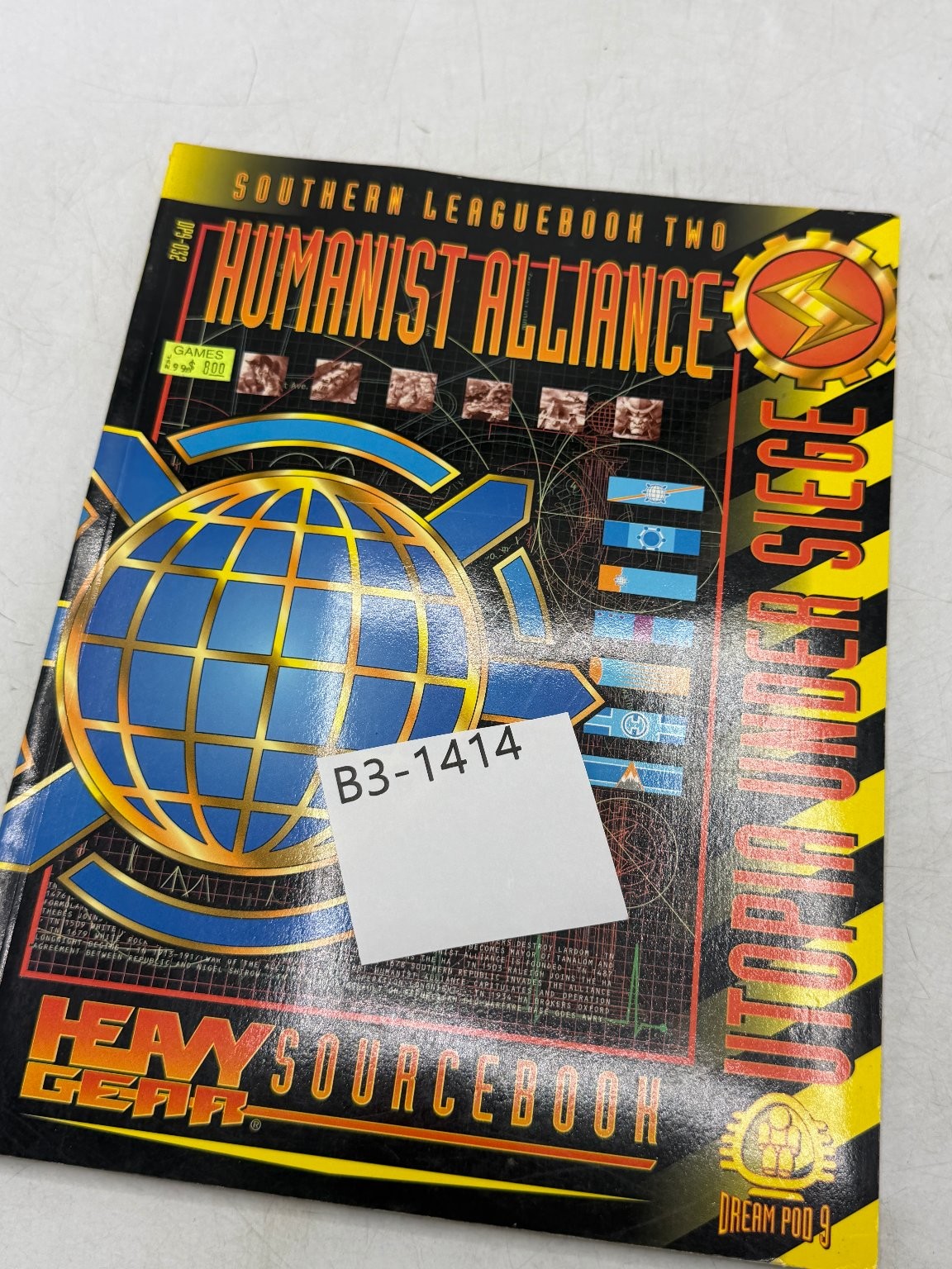 Heavy Gear: Humanist Alliance Southern Leaguebook Two 1998 Dream Pod 9 RPG