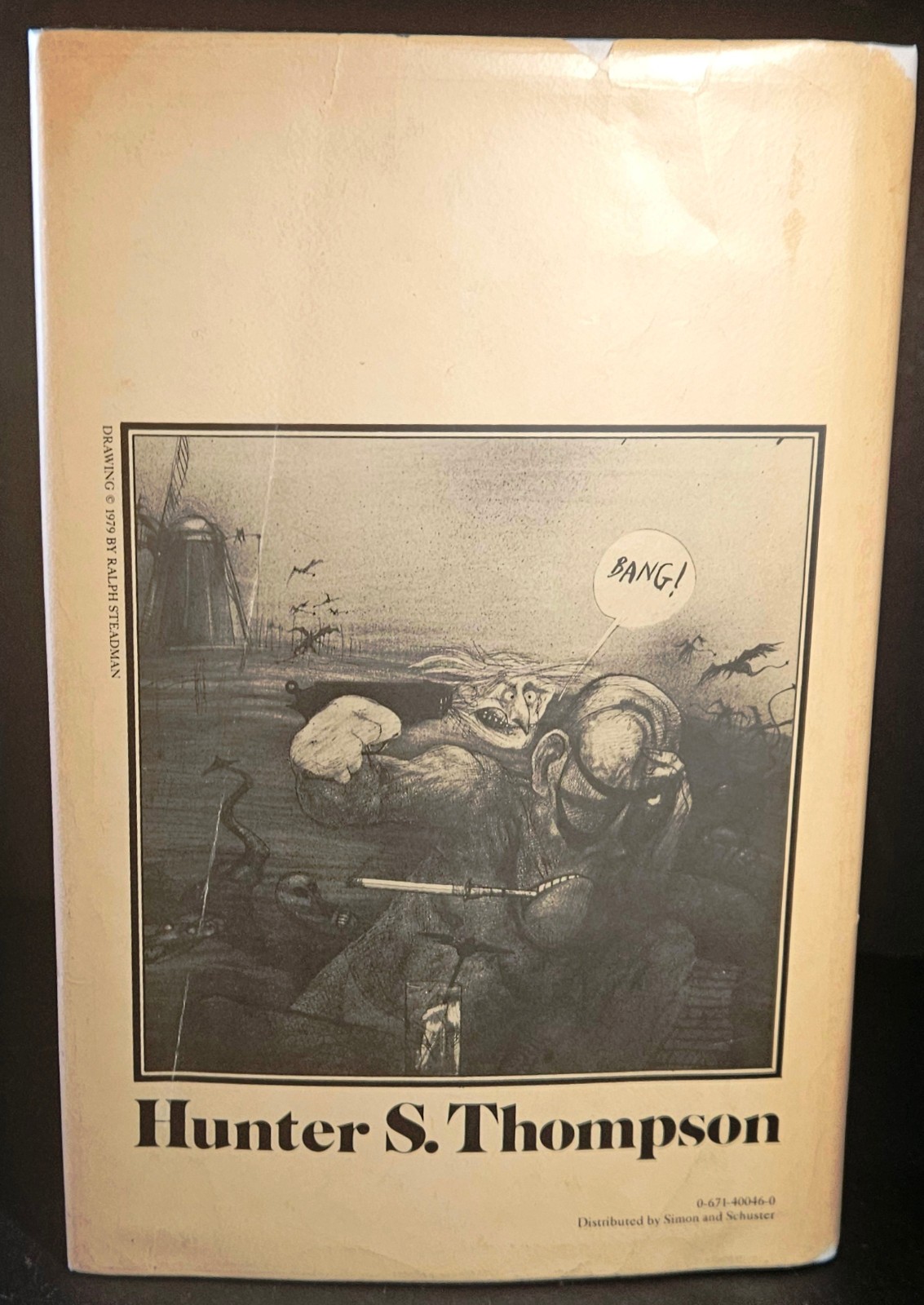The Great Shark Hunt by Hunter S. Thompson, First Edition 4th print Hardcover
