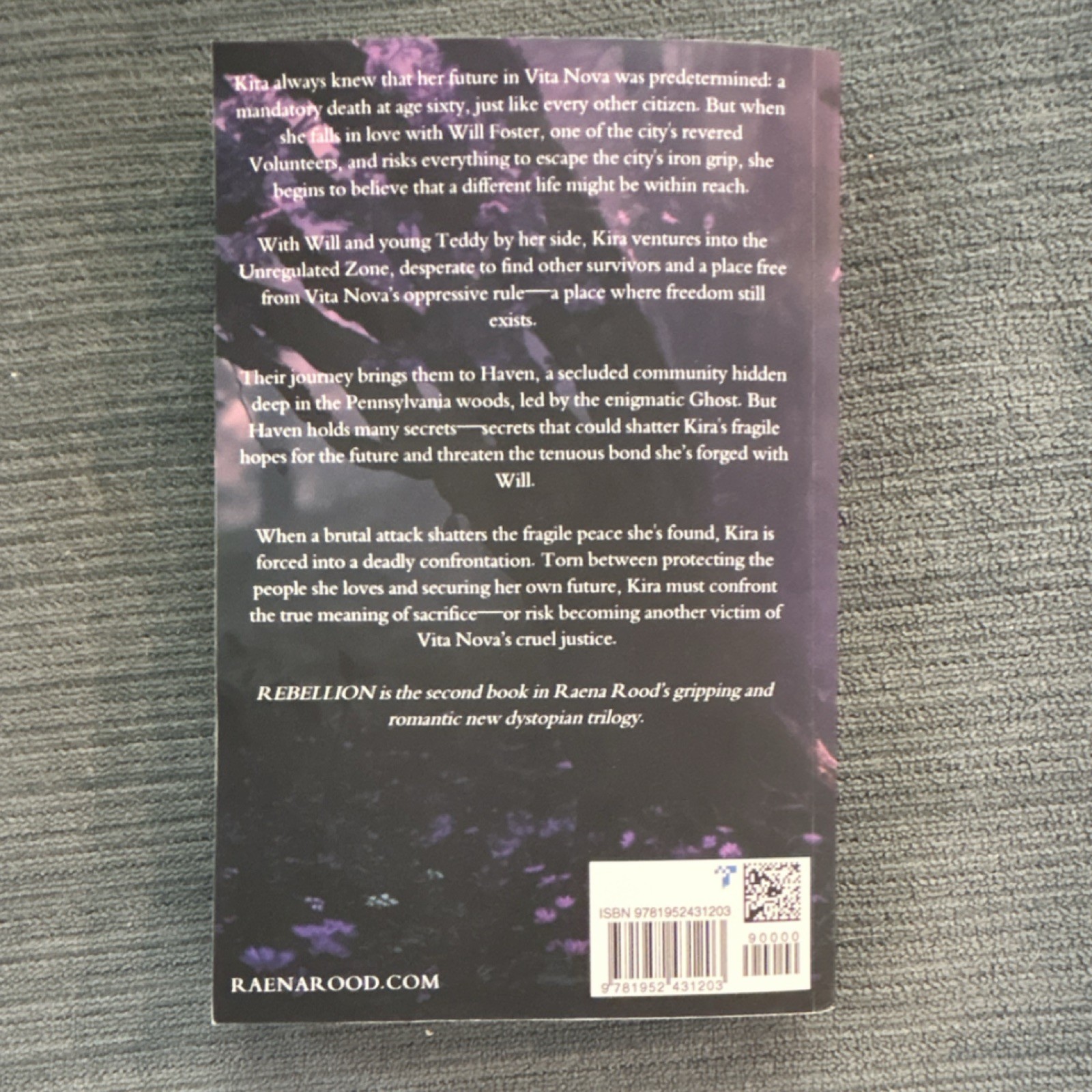 Raena Rood Rebellion (The Reverence Trilogy Book 2) Trade Paperback English