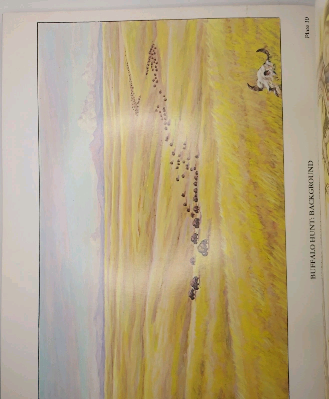 Vtg 1985 Plains Indians Diorama to Cut and Assemble Matthew Kalmenoff