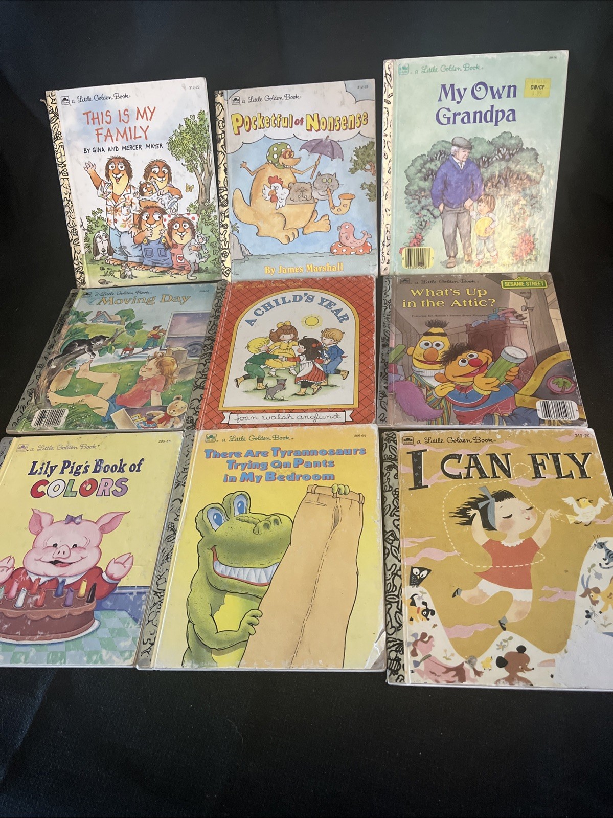 Little Golden Books Lot Of 21 Vintage And Modern Hardcover Mix Assortment