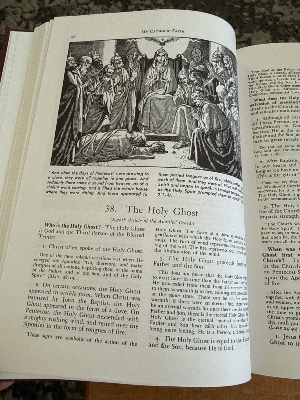 My Catholic Faith A Manual of Religion Louis LaRavoire Morrow Sarto House 2000