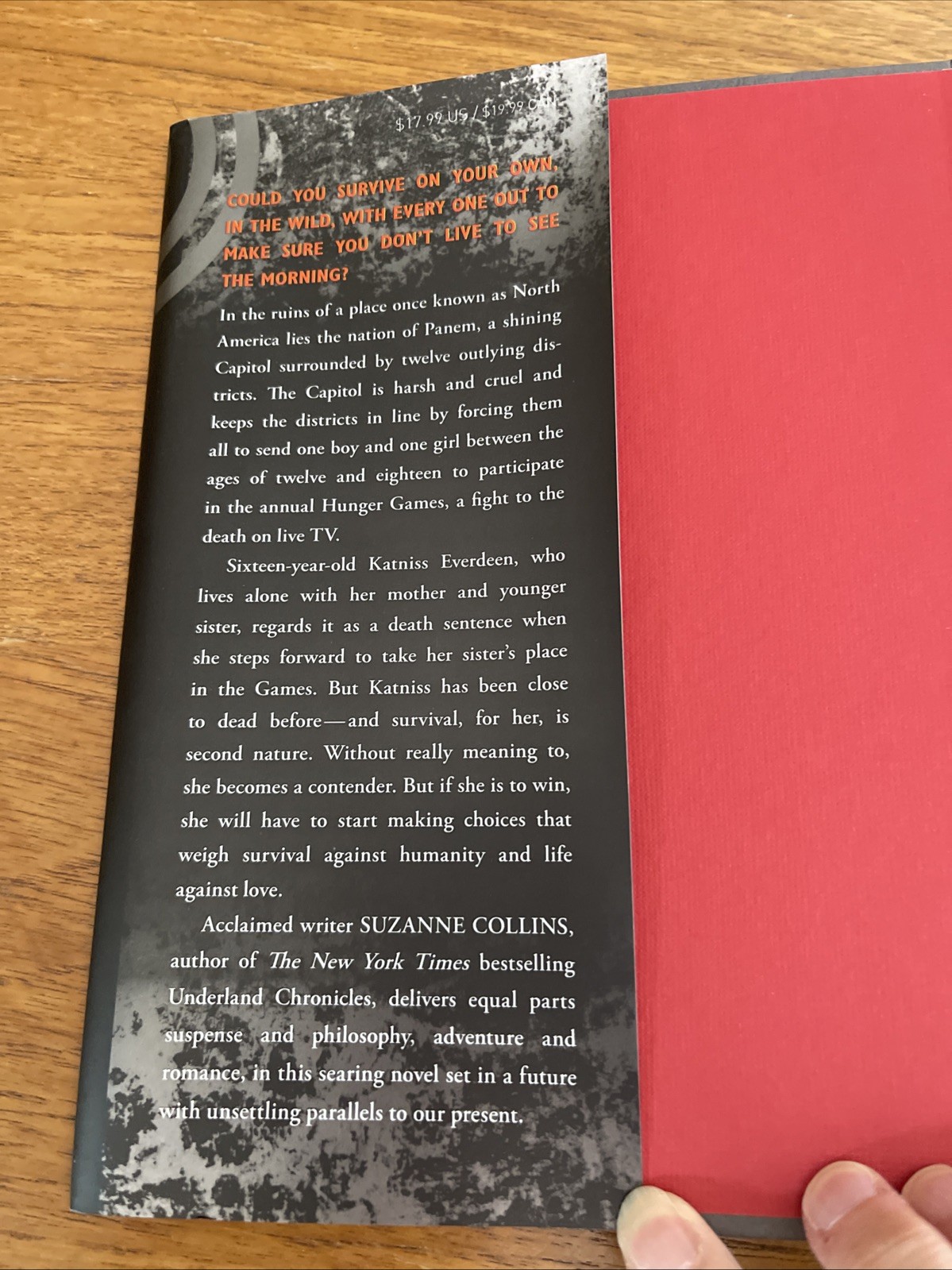 THE HUNGER GAMES – FIRST EDITION  – VERY GOOD