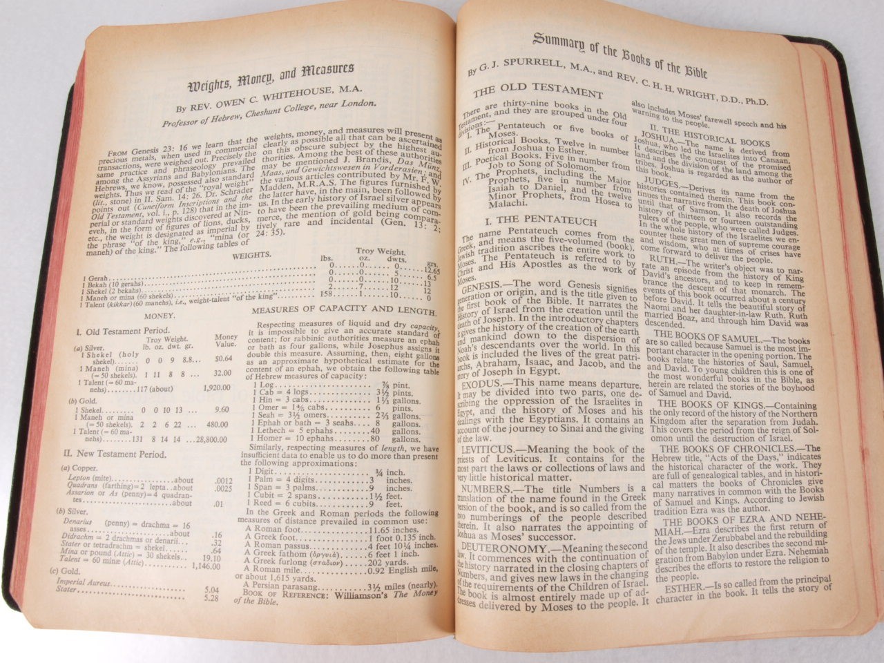 Holy Bible King James Version KJV World Publishing Vintage Red Letter 7.5 x 5.5″