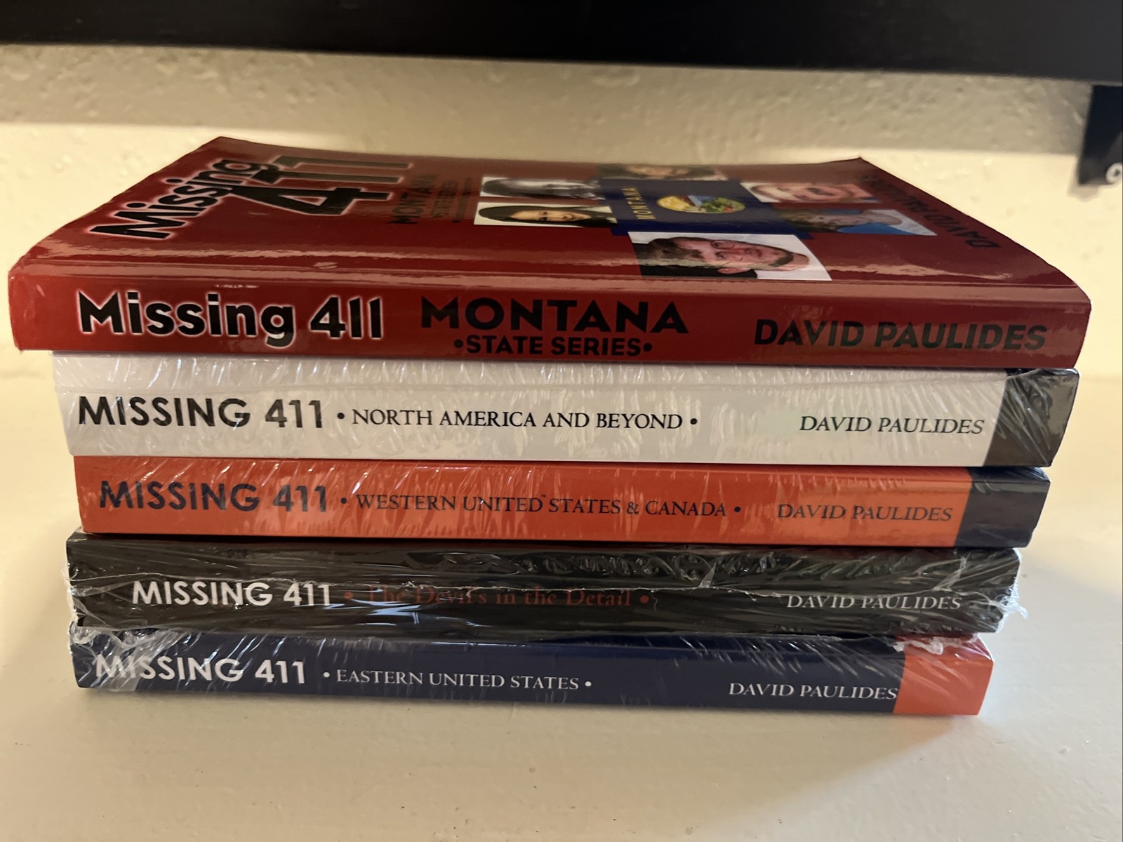 Missing 411 by David Paulides – 5 book set – 4 Unopened