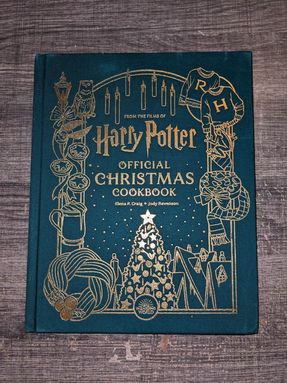 Harry Potter Official Christmas Cookbook, Hardcover by Elena Craig
