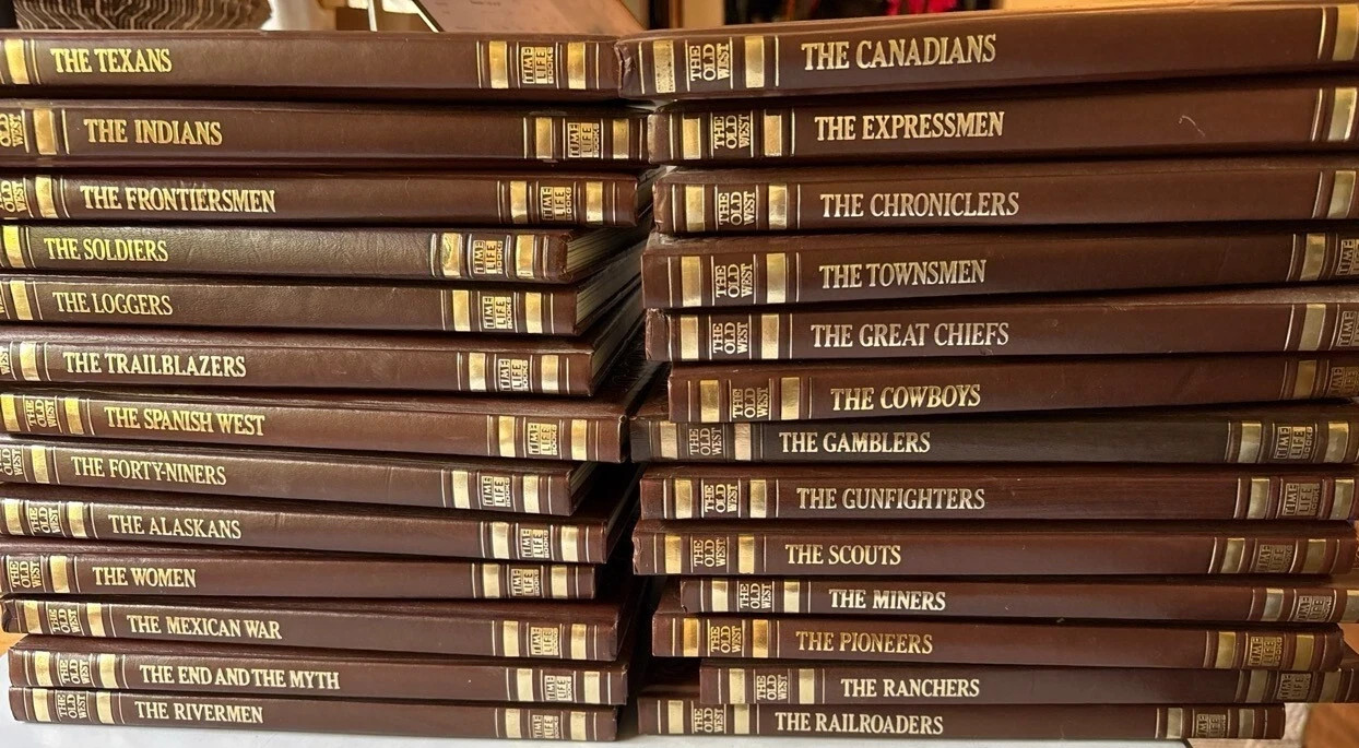 Time Life The Old West Series Leatherette Hardcover YOU CHOOSE Volume B3G1
