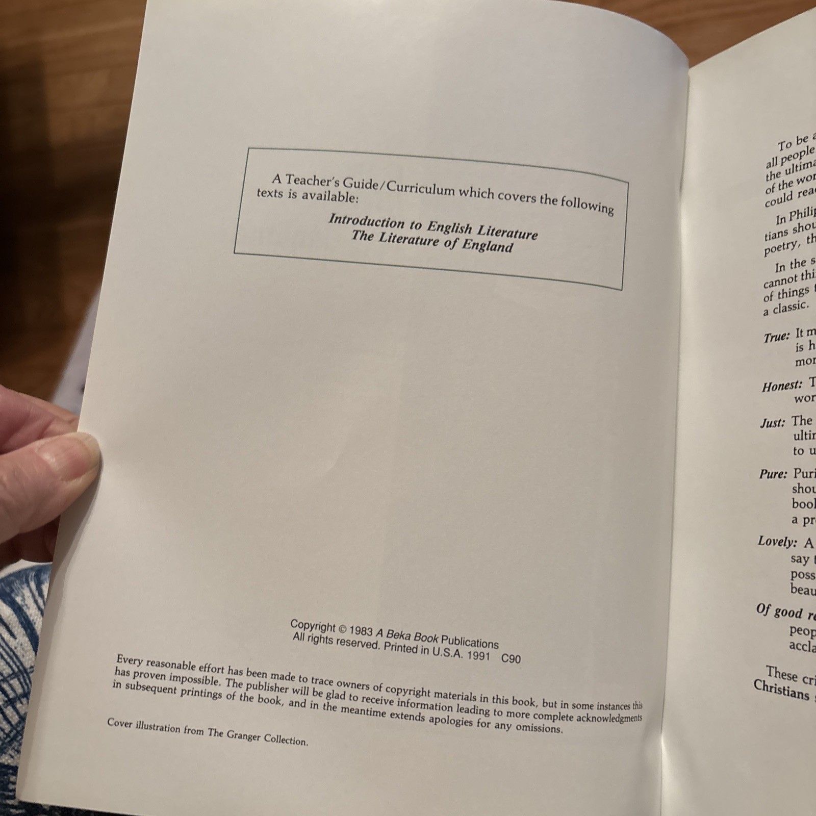 The Literature of England, classics for Christians Vol.6, 498 Pages