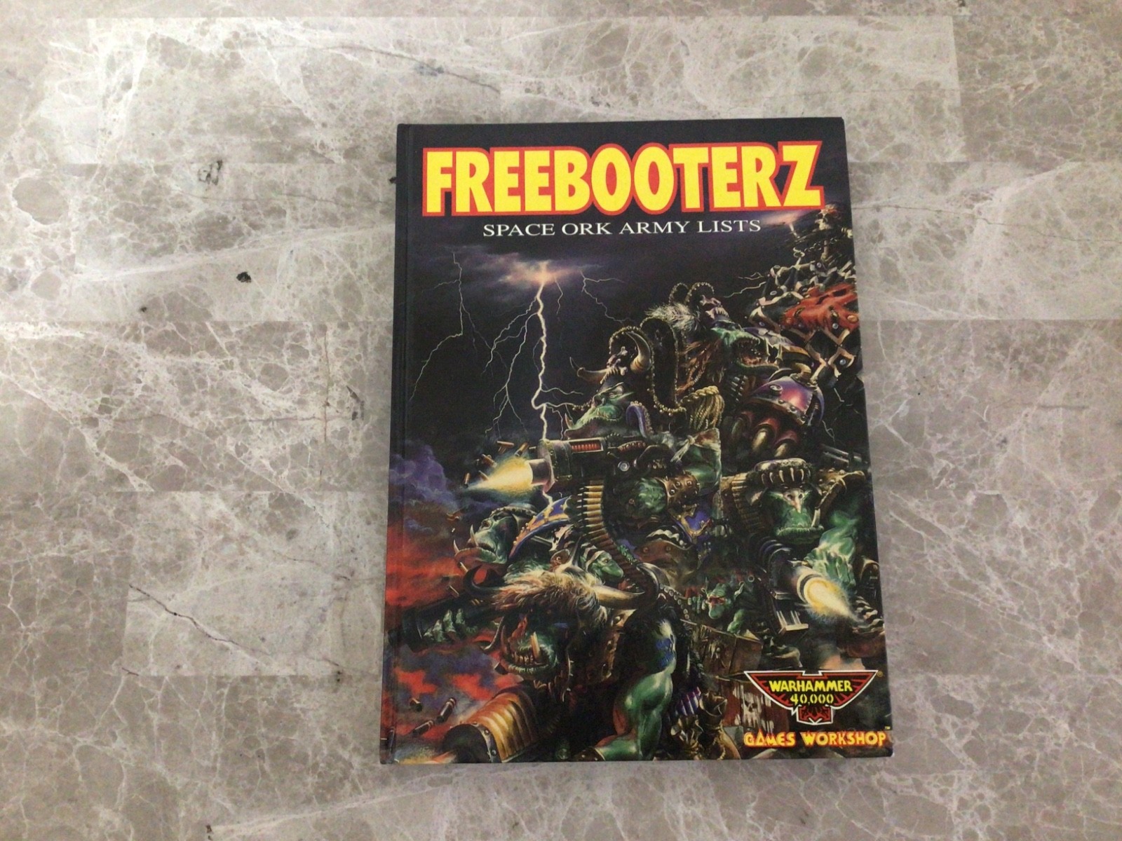 Warhammer 40K FREEBOOTERZ Space Ork Army Lists 1991 GW Rogue Trader Book RARE