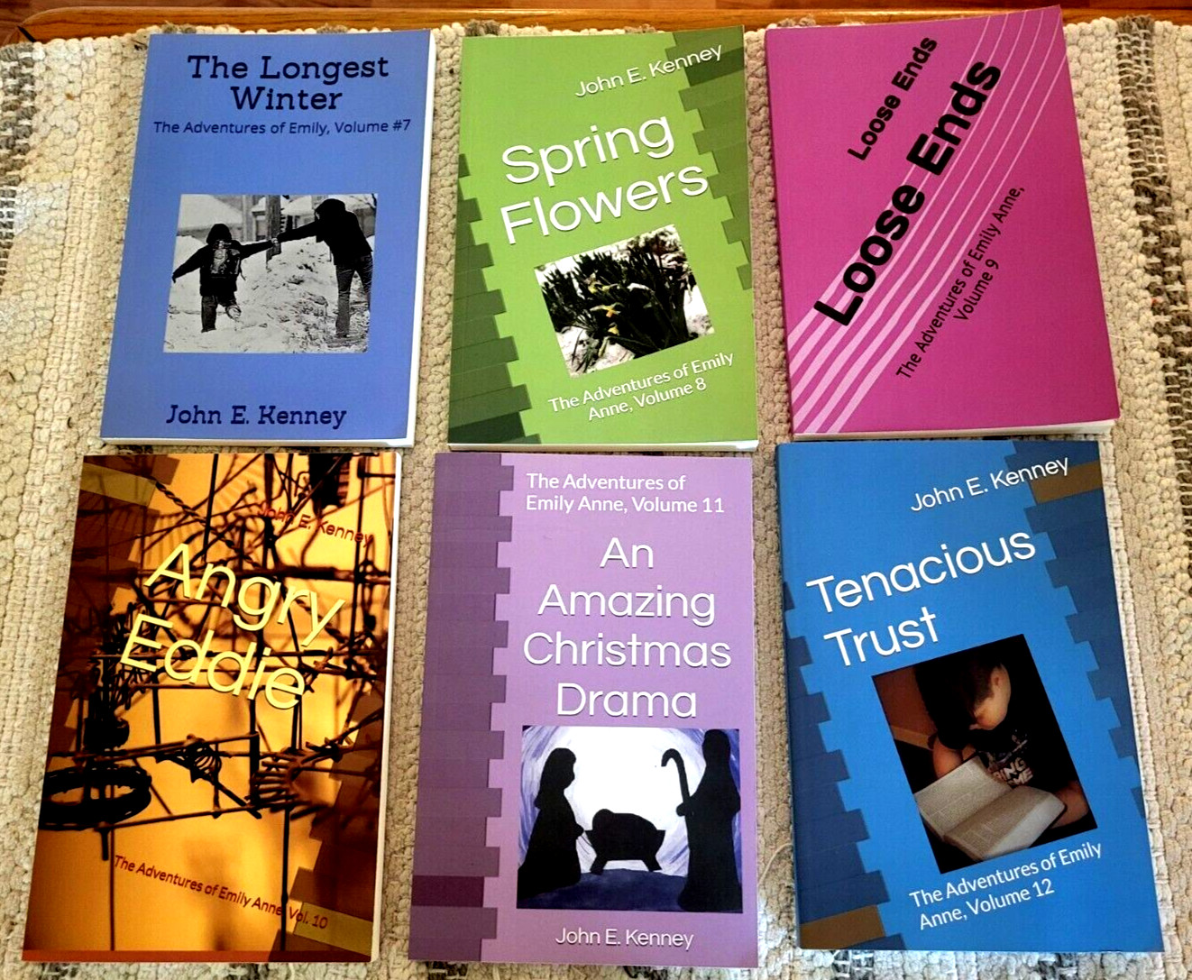 The Adventures of Emily Anne Series by John E. Kenney, Books 1-12, Like New
