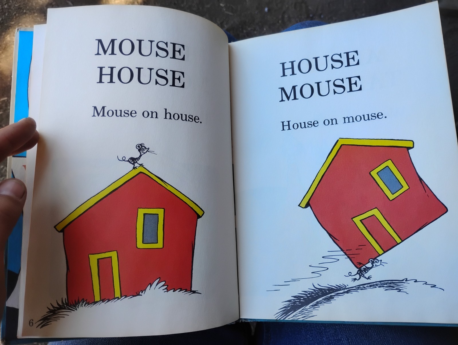 First Edition Autographed Hop on Pop by Dr. Seuss