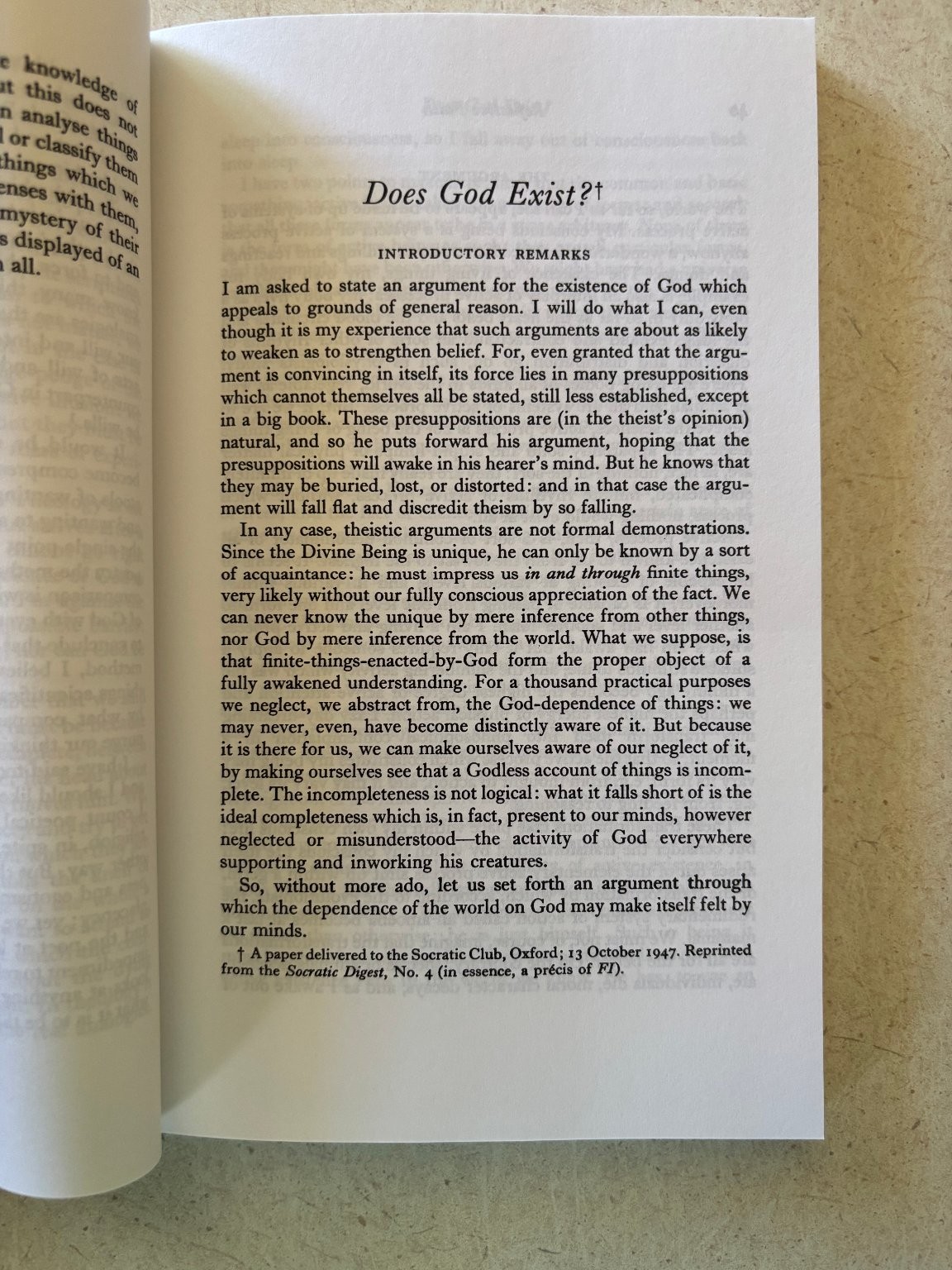 Reflective Faith Austin Farrer 2012 Philosophical Theology Wipf & Stock