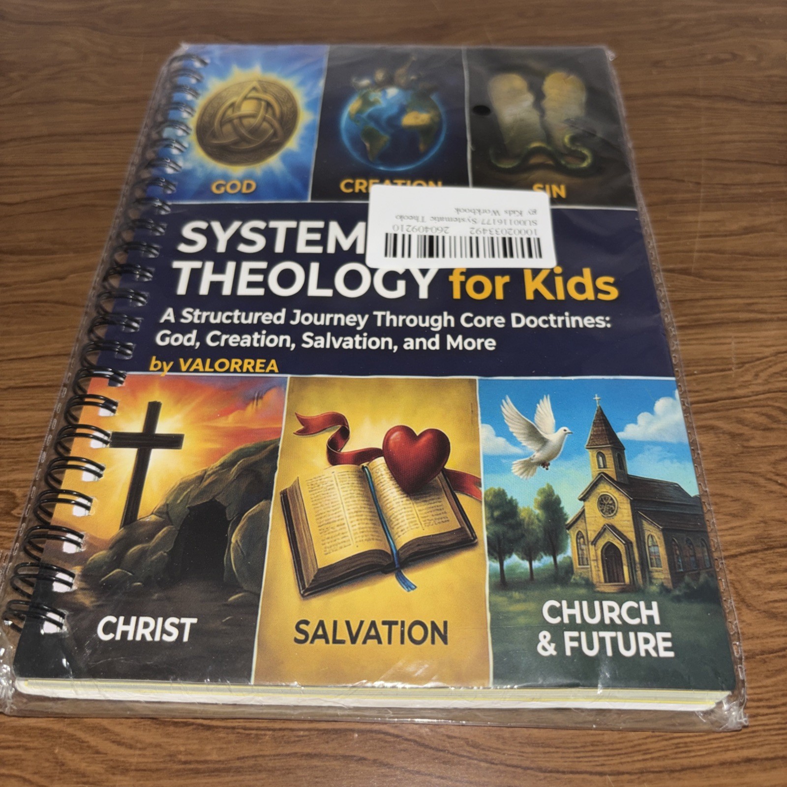 Systematic Theology for Kids: 52-Week Workbook Paperback Wirebound (2026) NEW