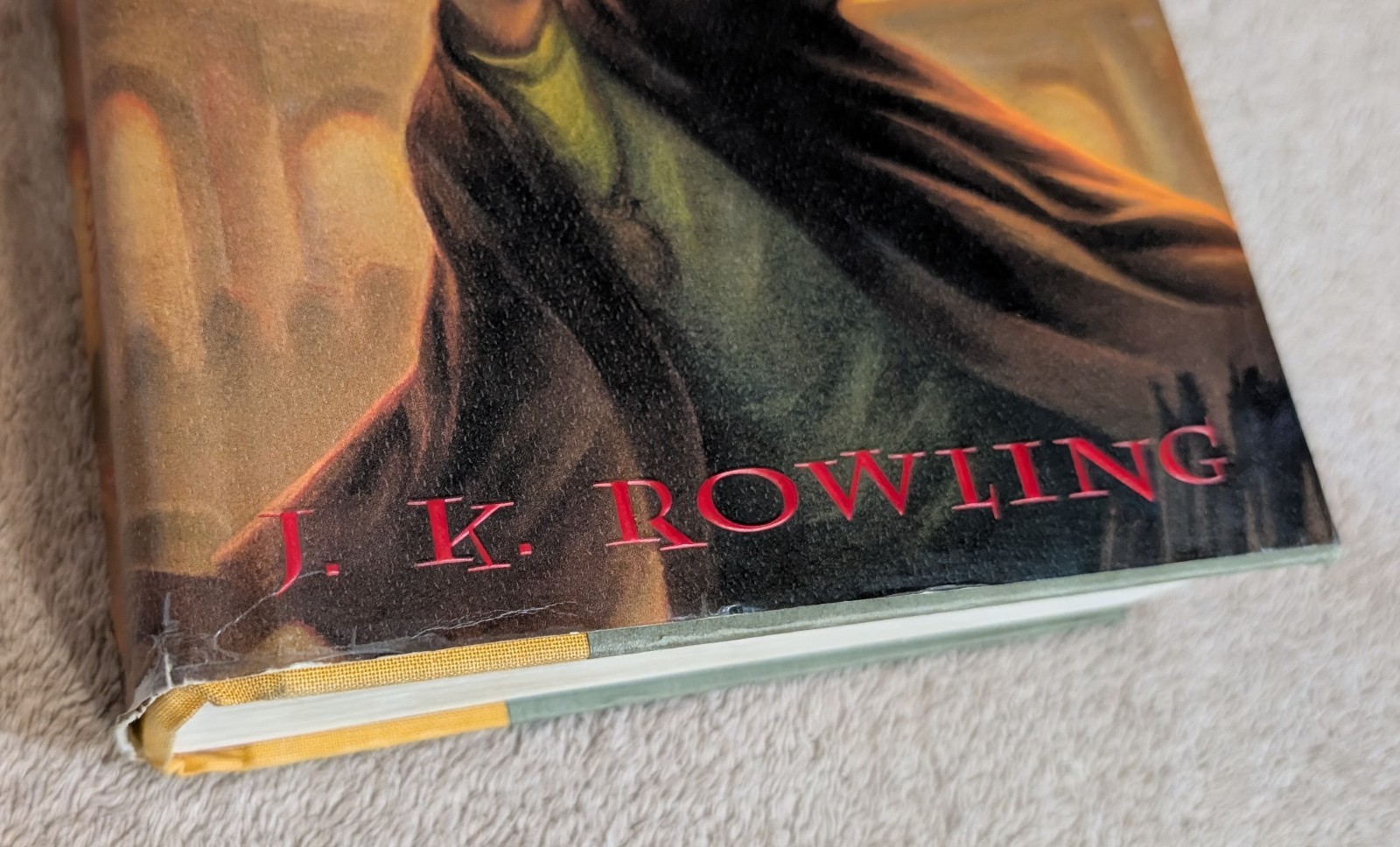 Harry Potter And The Deathly Hollows First Ed HC BJ New Rare Error Pg 759
