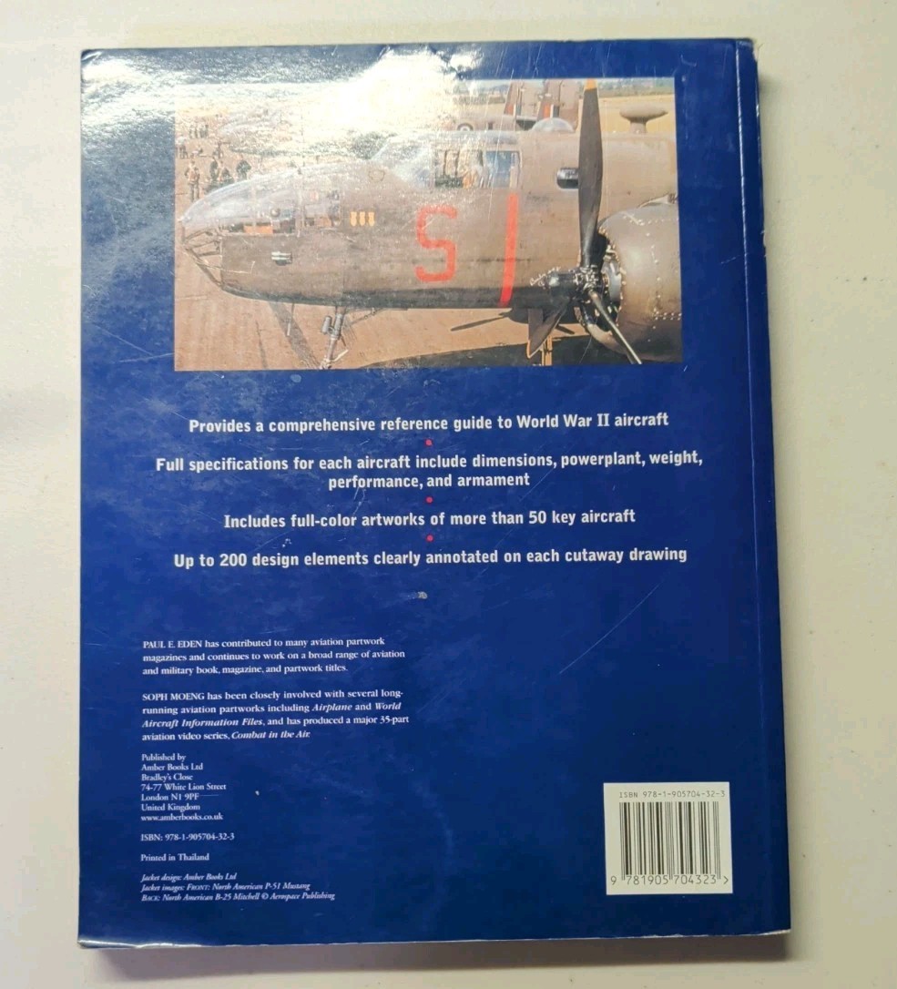 Aircraft Anatomy of World War II / Technical Drawings of Aircraft of WW II