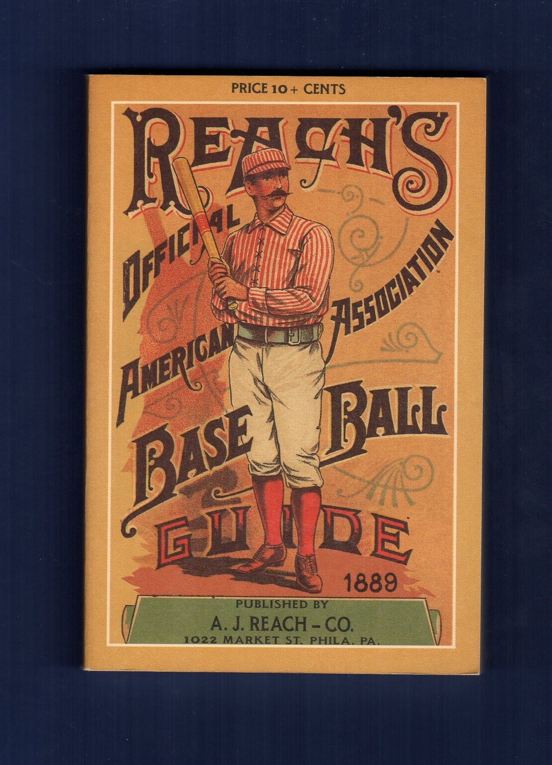 1889 REACH’S A.A. BASEBALL GUIDE ~ 1989 Horton P.C. | 204 pages ~Scarce REPRINT!