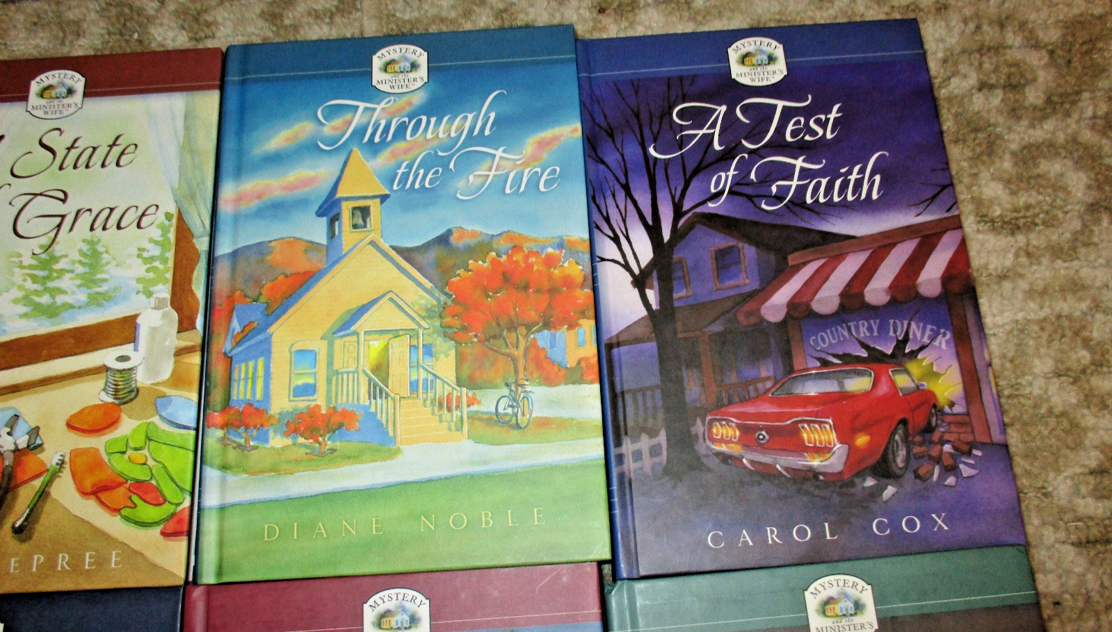 Guideposts Mystery and the Minister’s Wife HC Books Lot of 10