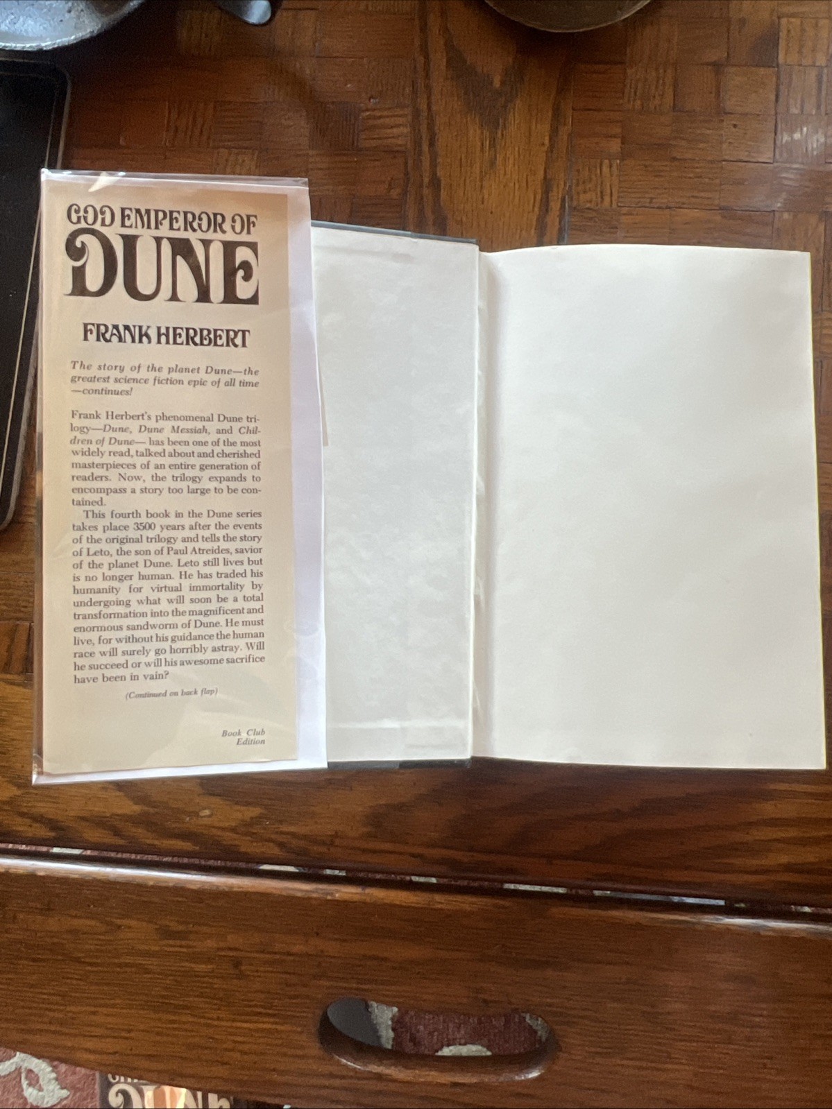 Dune Series Lot of 4 (Dune, Messiah, Children of Dune, God Emperor) BCE all HC