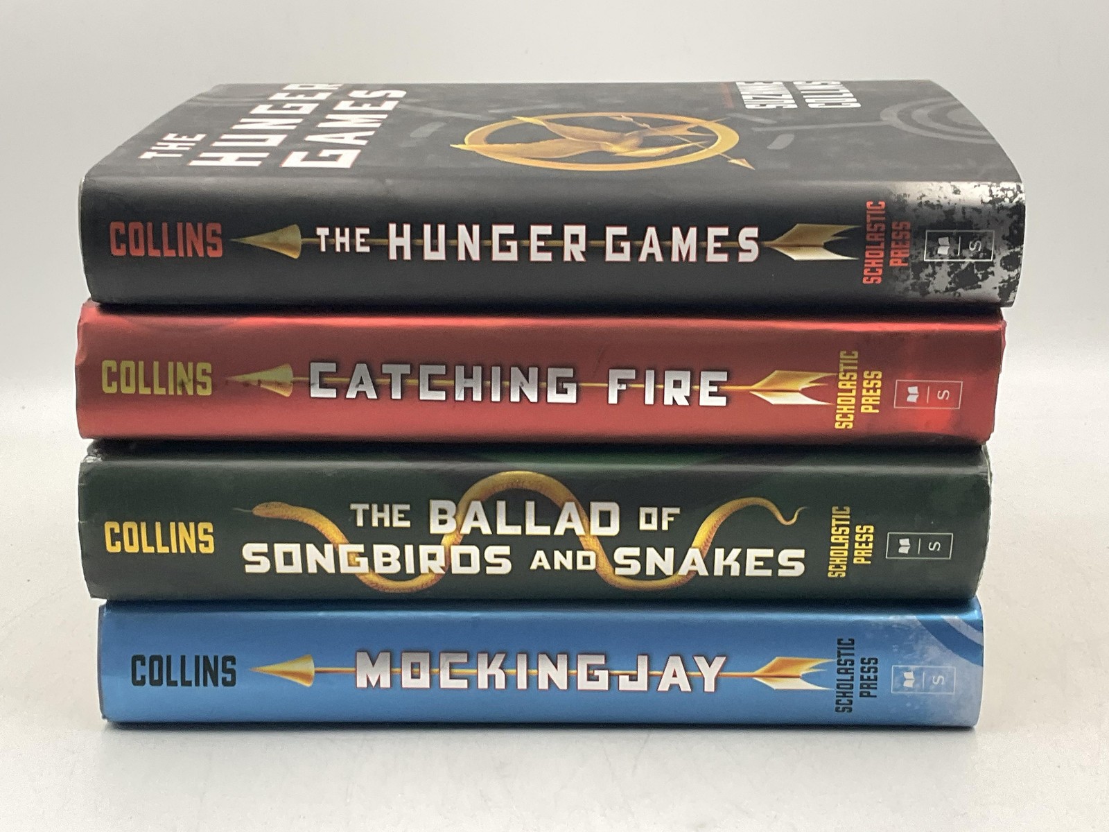THE HUNGER GAMES 4-Book Set Suzanne Collins Hardcover HC