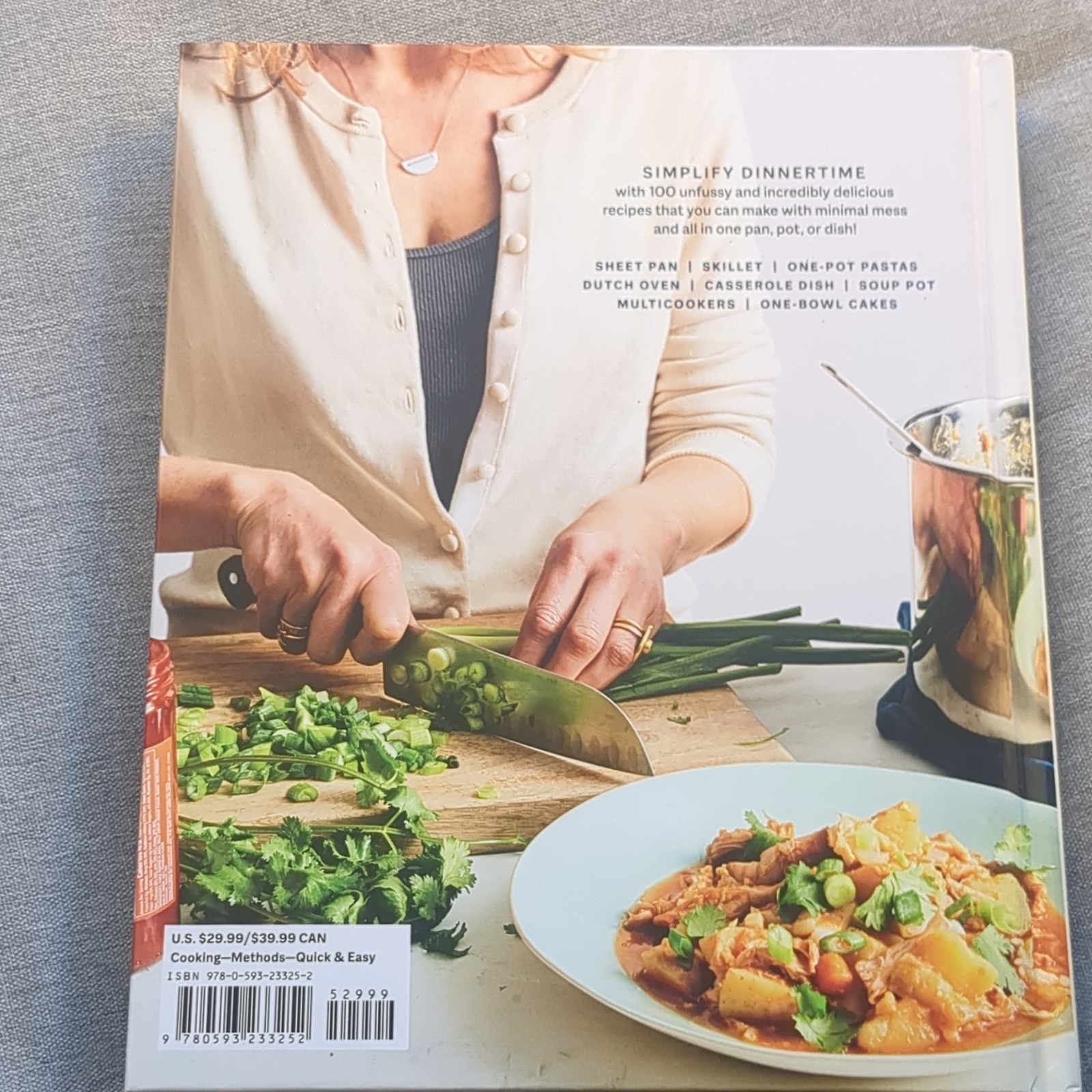 Clarkson Potter Dinner in One Melissa Clark Hardcover 2022