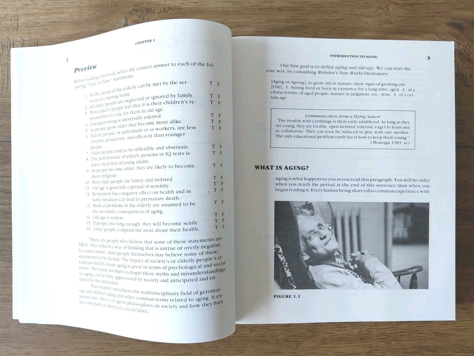 Aging in America An Introduction to Gerontology Instructors Study Guide Zins ED8