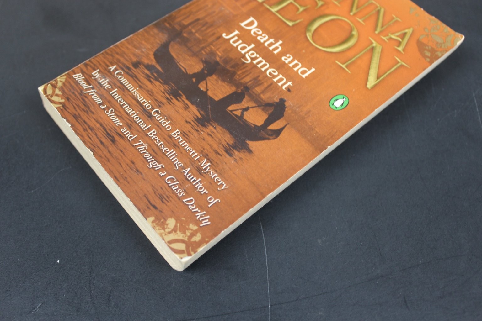 Death and Judgment Donna Leon 2006 Mystery Thriller Penguin Grove Press Book PB