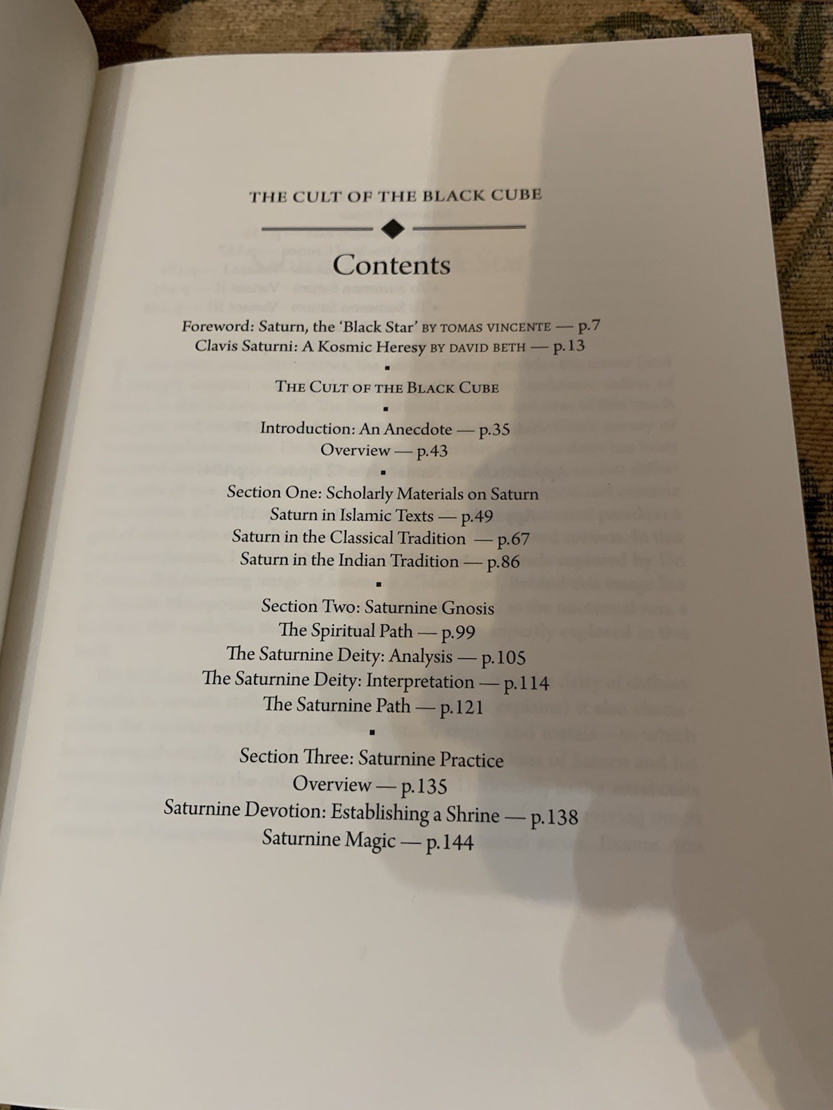 NEW The Cult Of The Black Cube: A SATURN Grimoire BOOK RITUALS 4th Edition RARE