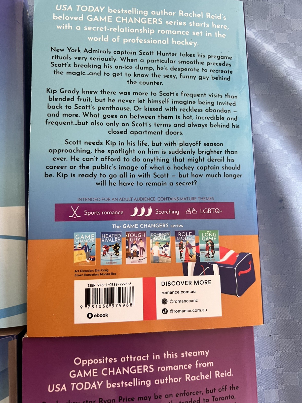 The Game Changer 1-6 Book set by Rachel Reid, English AU Item