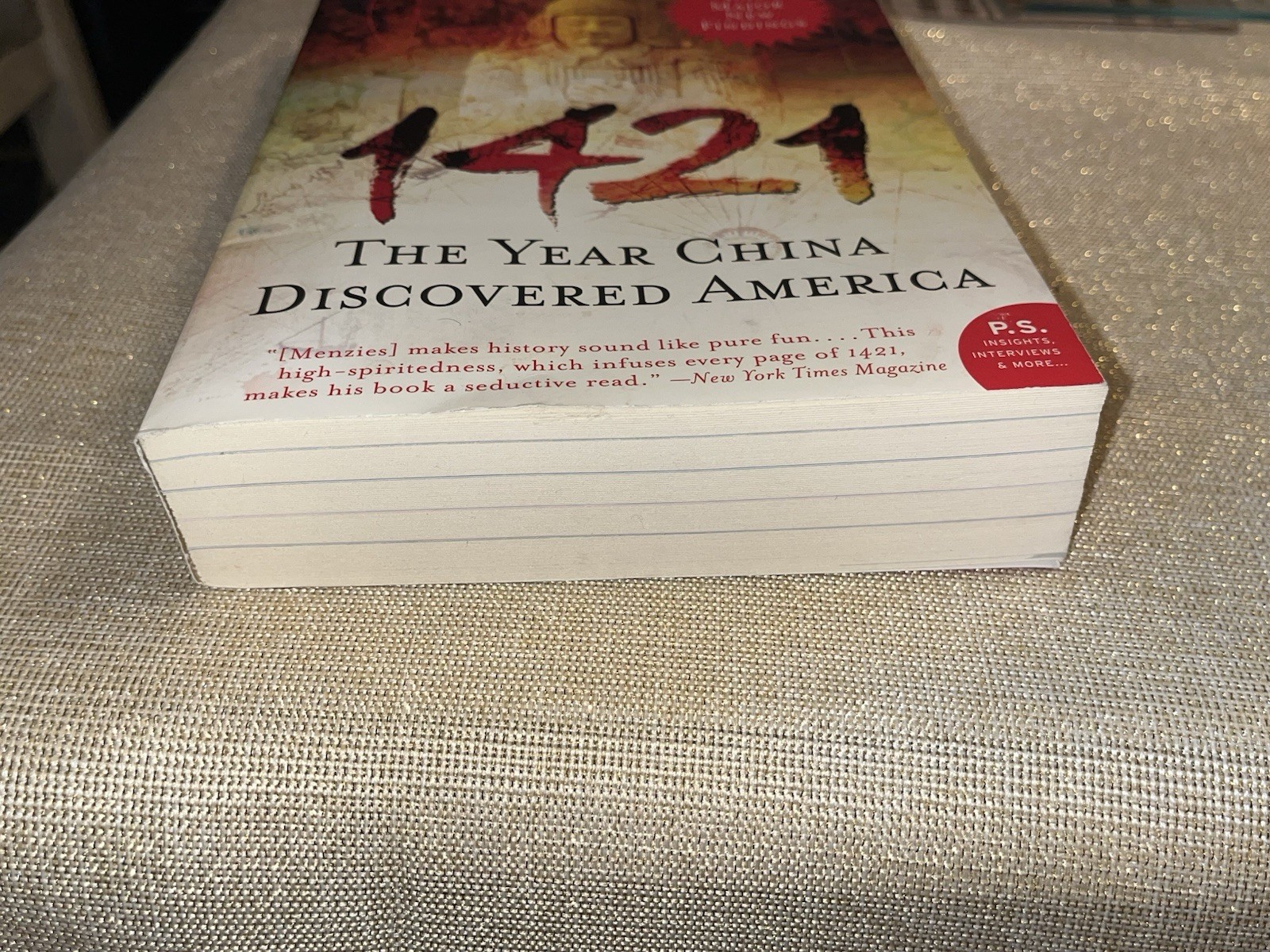1421 The Year China Discovered America by Gavin Menzies Paperback History Good
