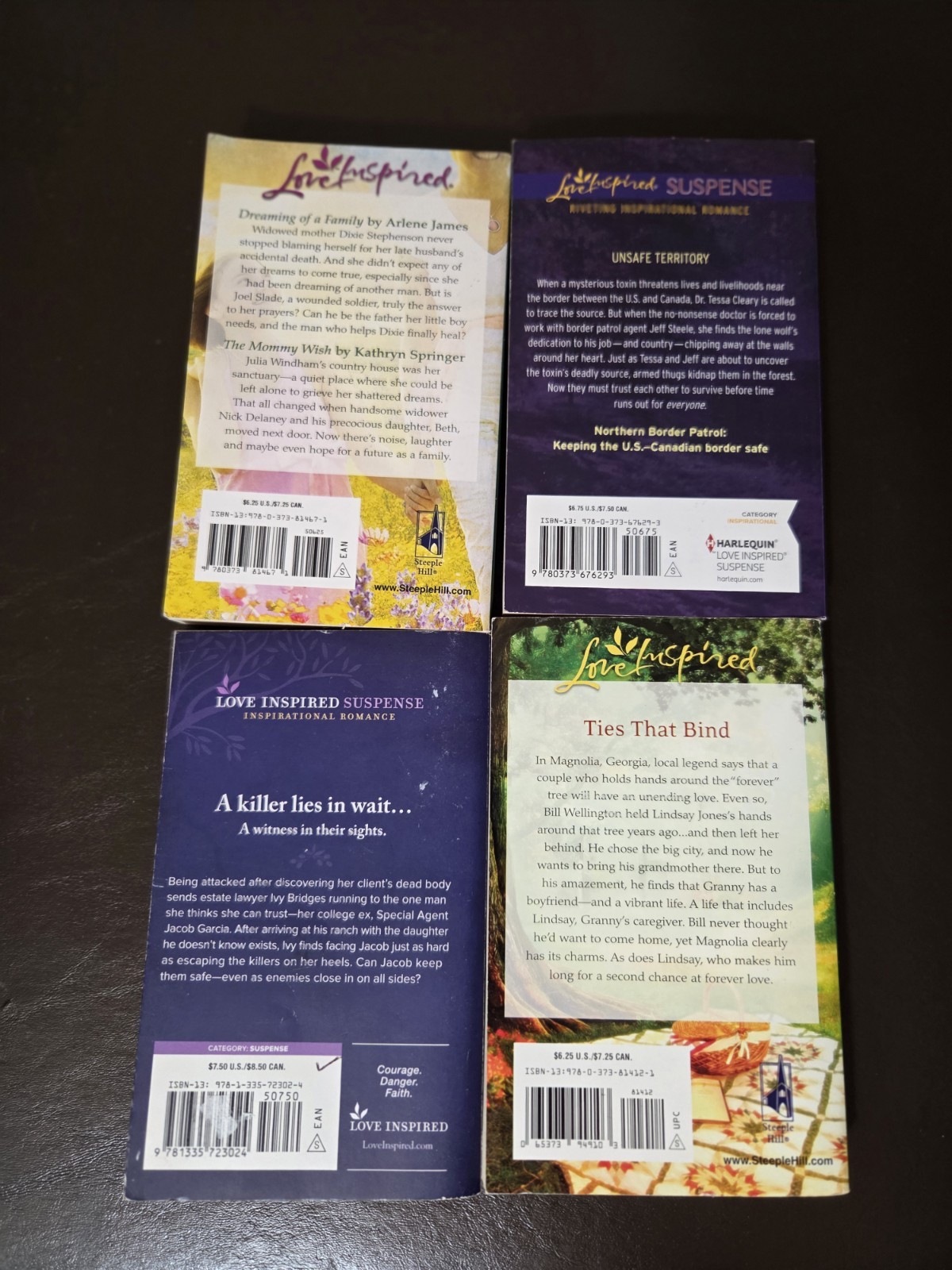 Love Inspired books larger print LOT OF 12 Paperbacks christian romance