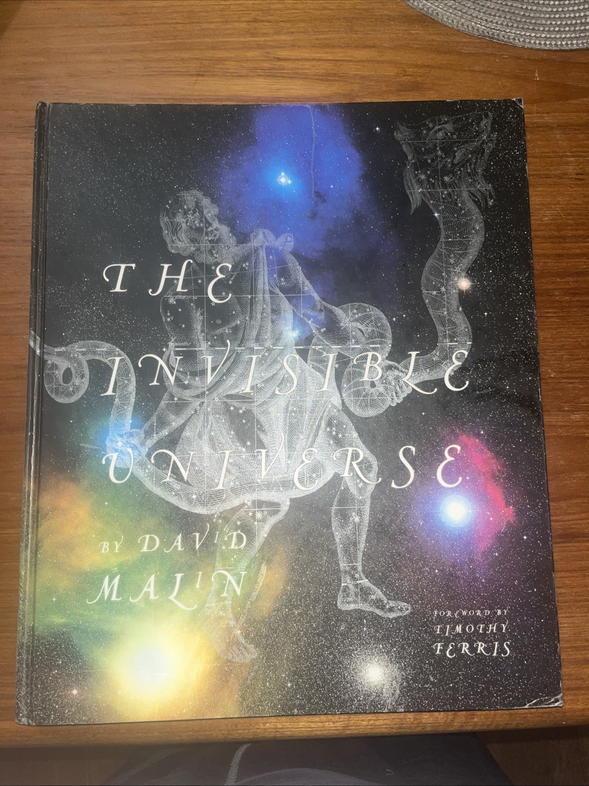 The Invisible Universe David Malin 1st Edition Large 16 inch Hardcover Book.